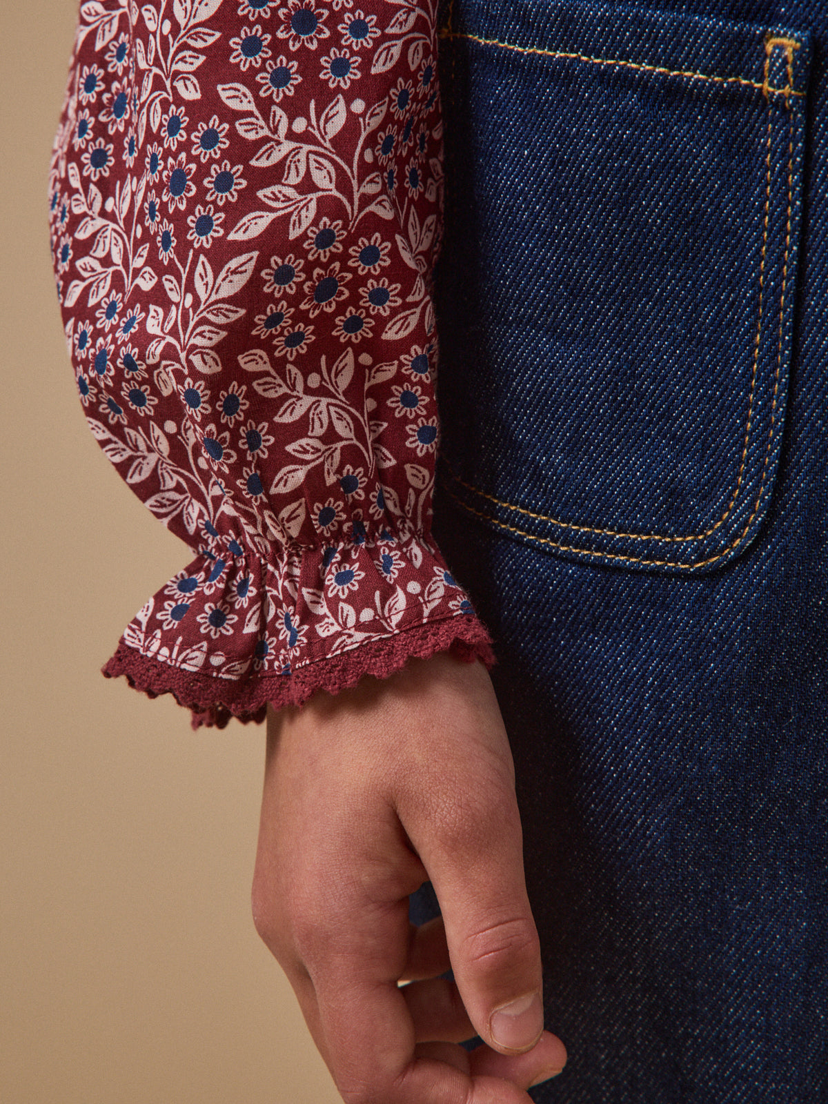 Blouse imprimée Ophélia Fille