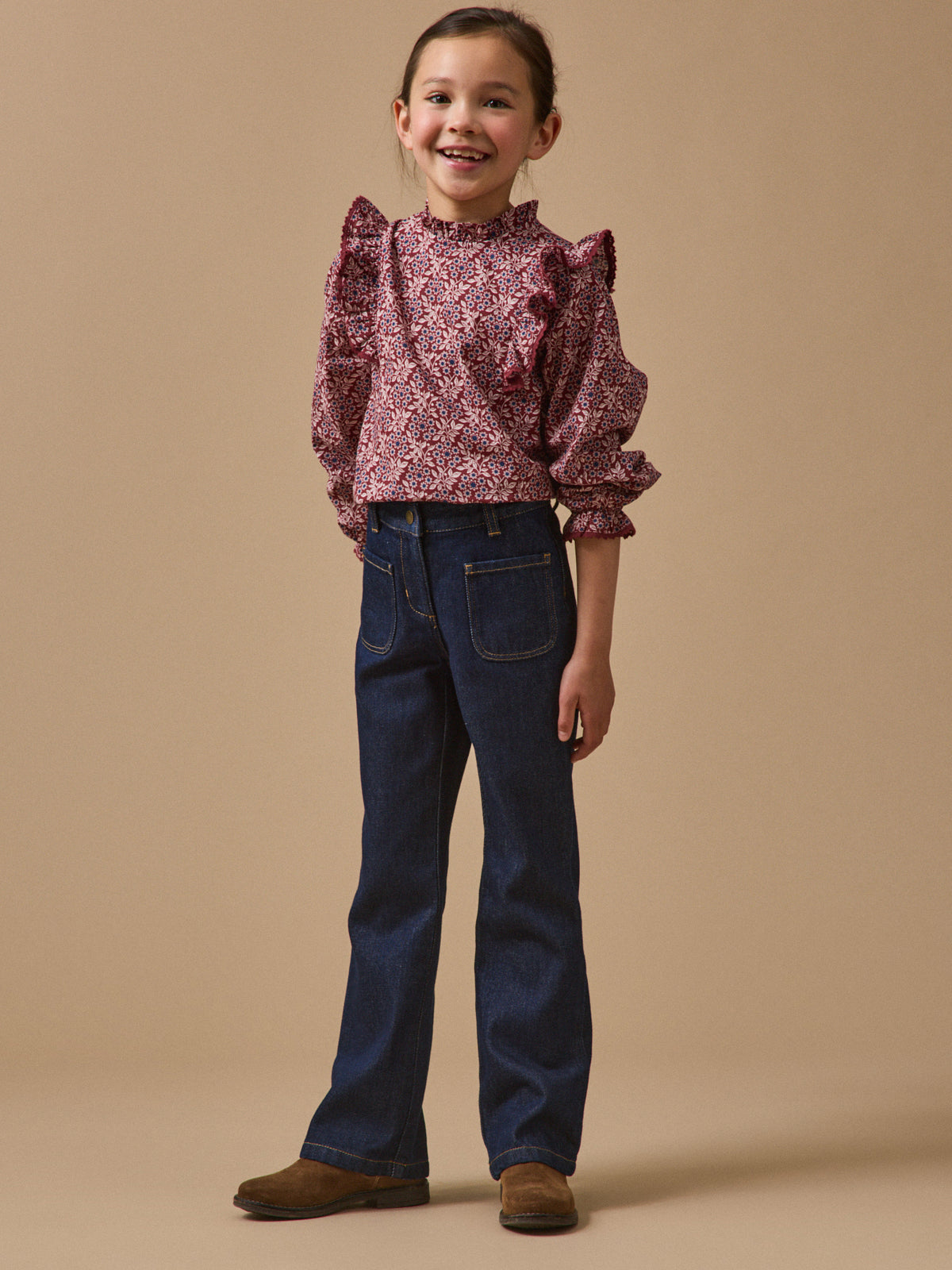 Blouse imprimée Ophélia Fille