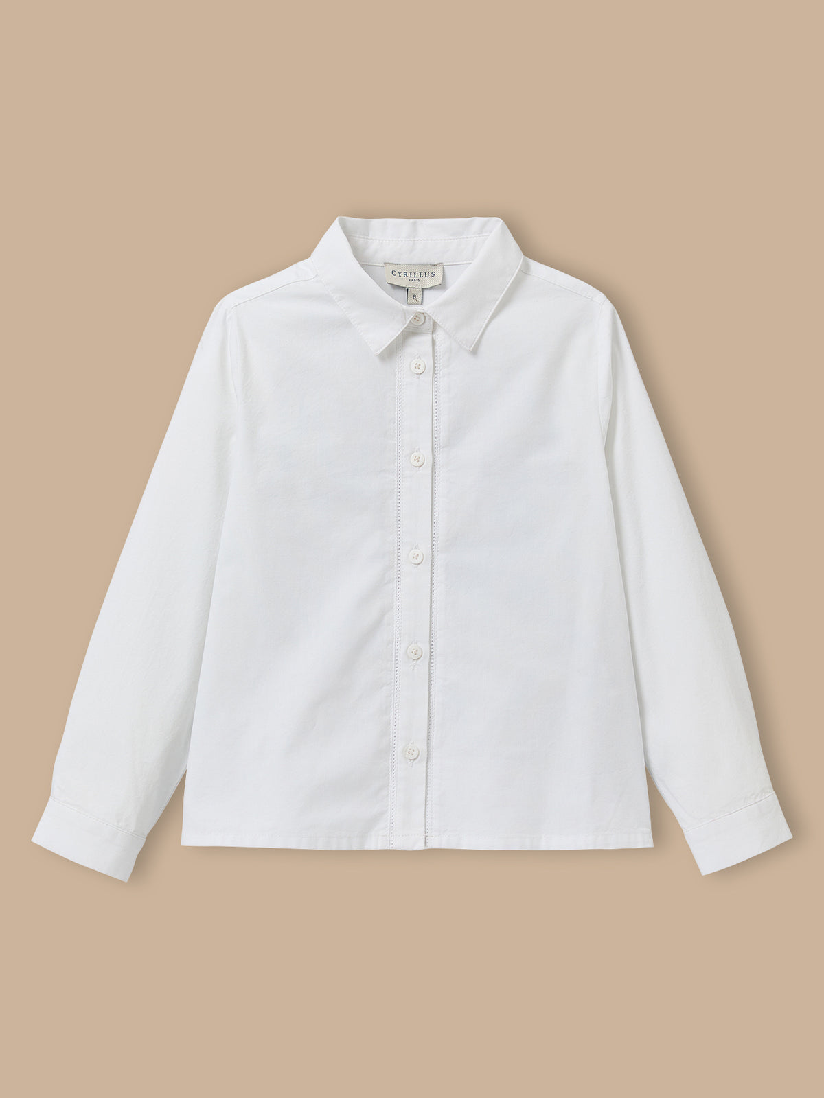 Chemise popeline de coton Fille
