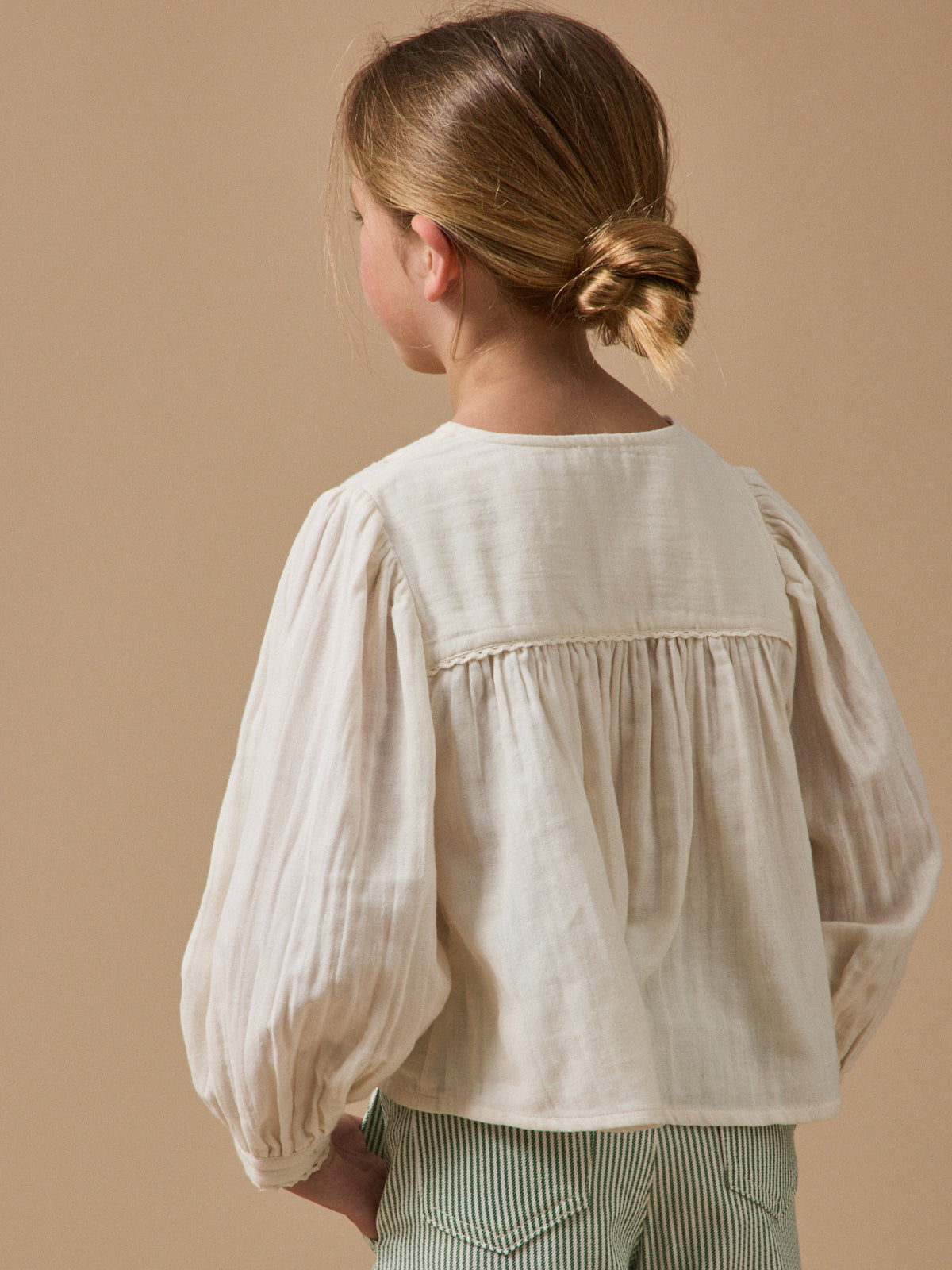 Blouse gaze de coton Fille