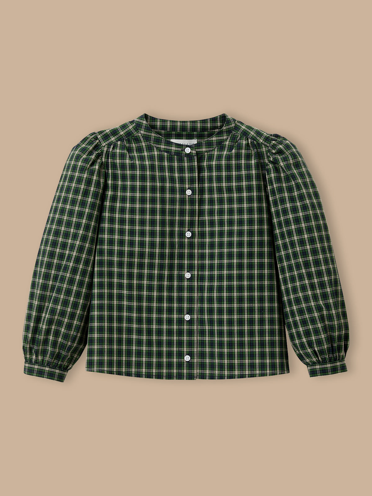 Chemise à carreaux Fille