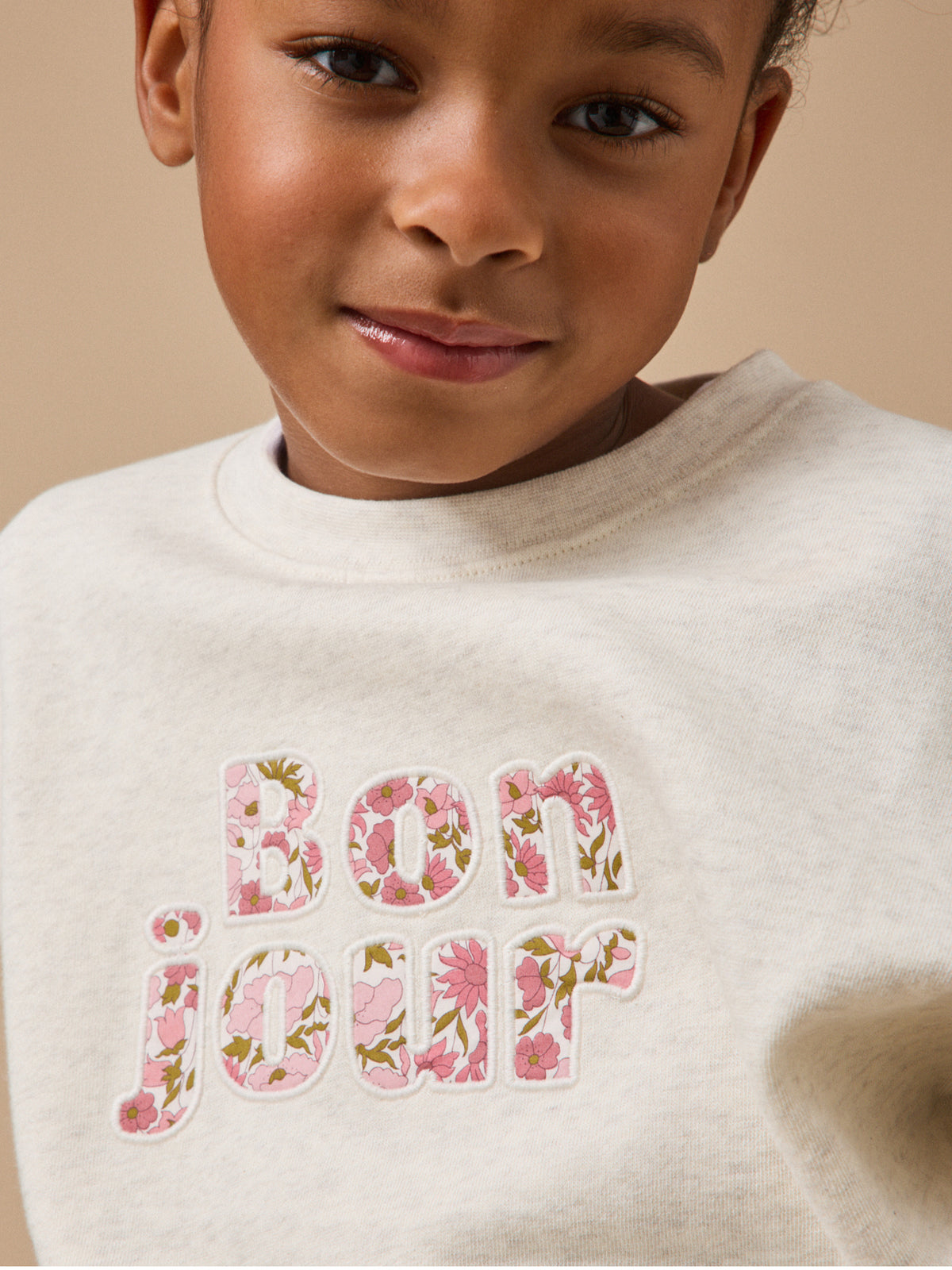 Sweat Fille à message - Coton Biologique
