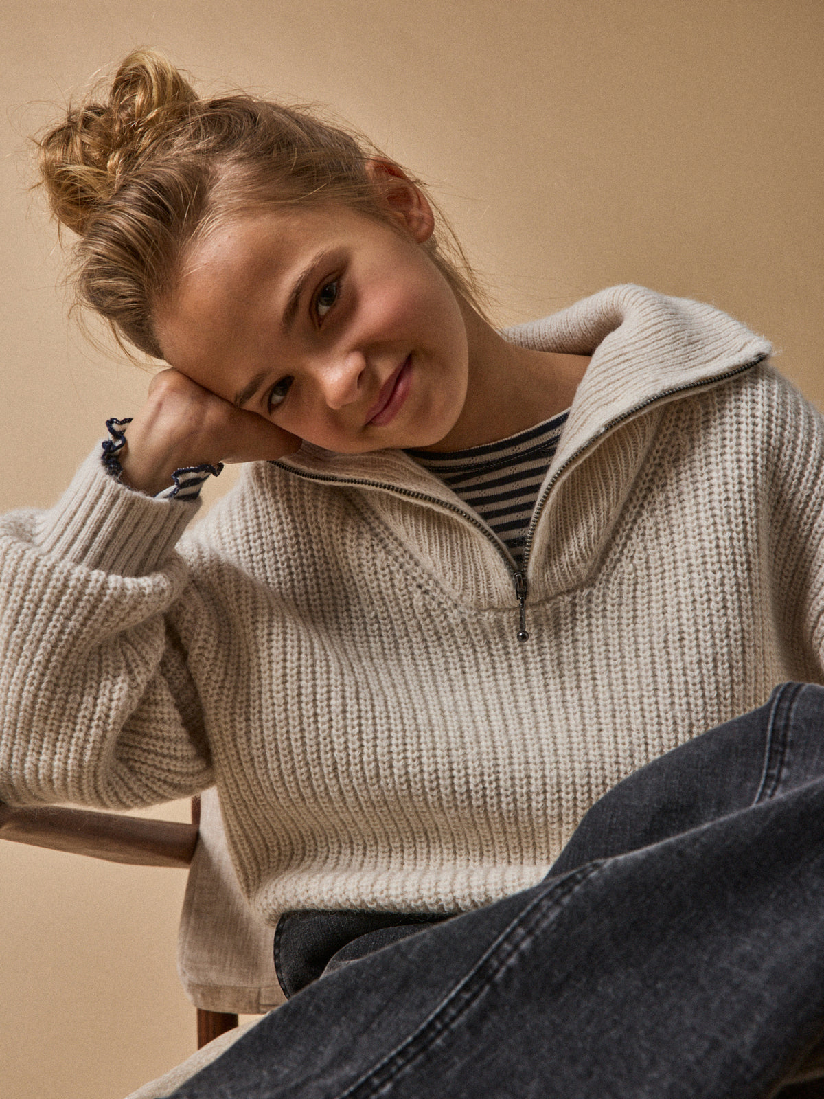 Pull camionneur Fille