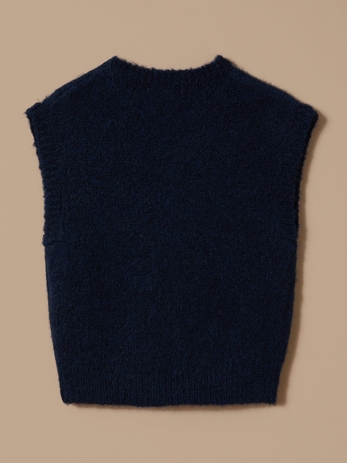 Pull sans manches Fille laine et alpaga