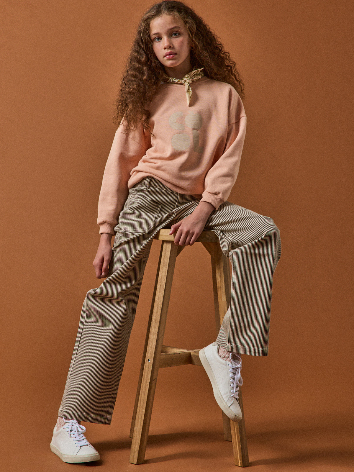 Sweat BALLOON Fille - Cyrillus X Apaches Collections