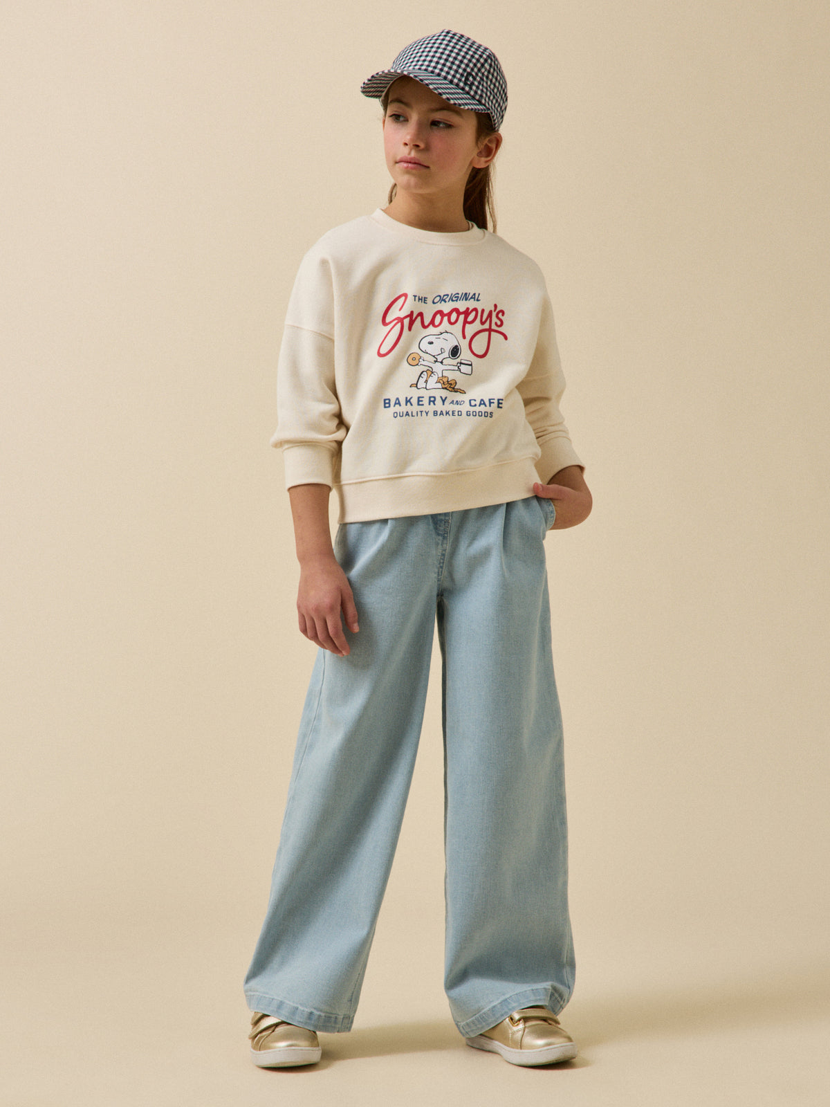 Sweat Enfant Cyrillus x PEANUTS(TM) Collection Snoopy
