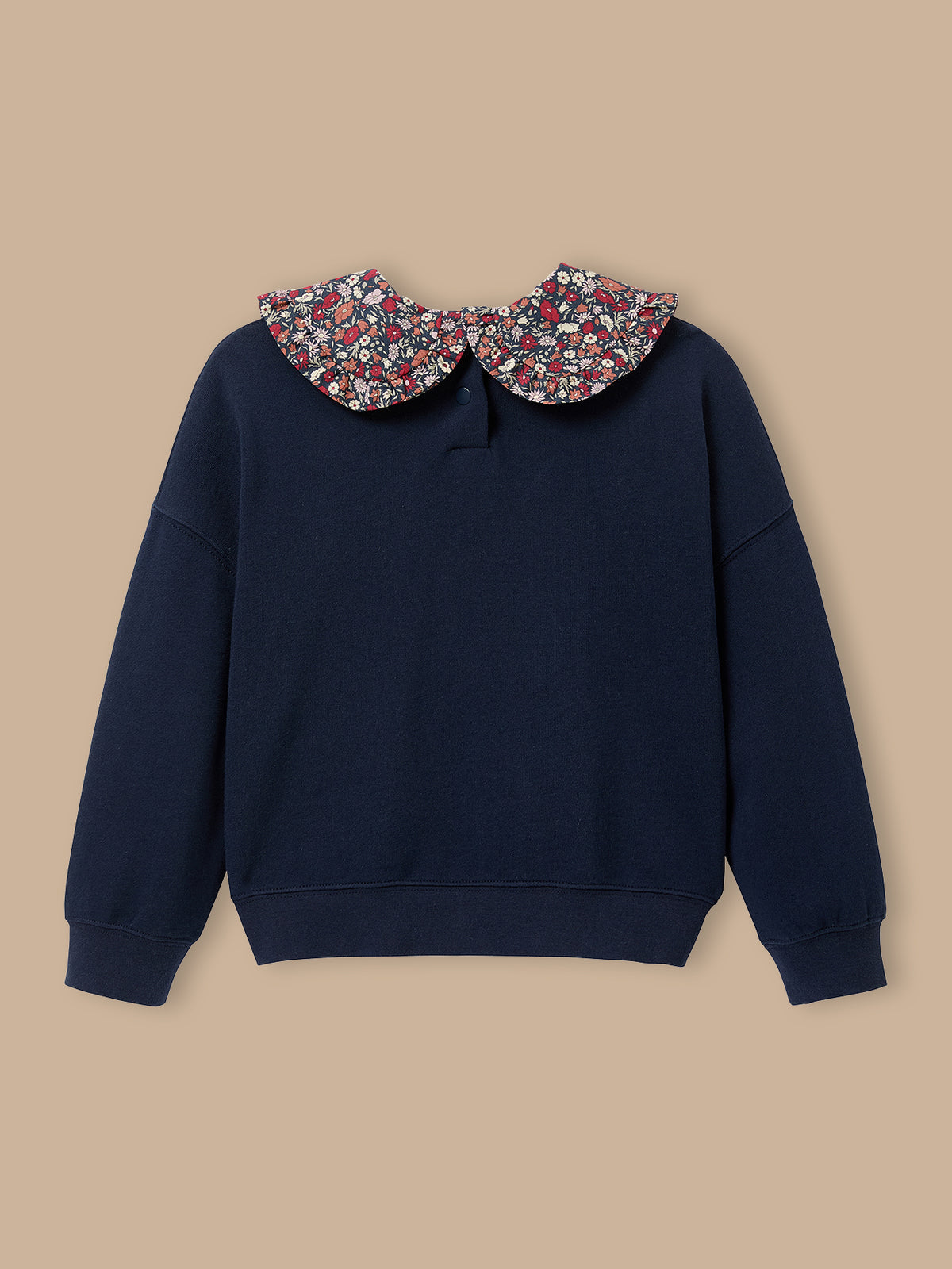 Sweat Fille col Liberty