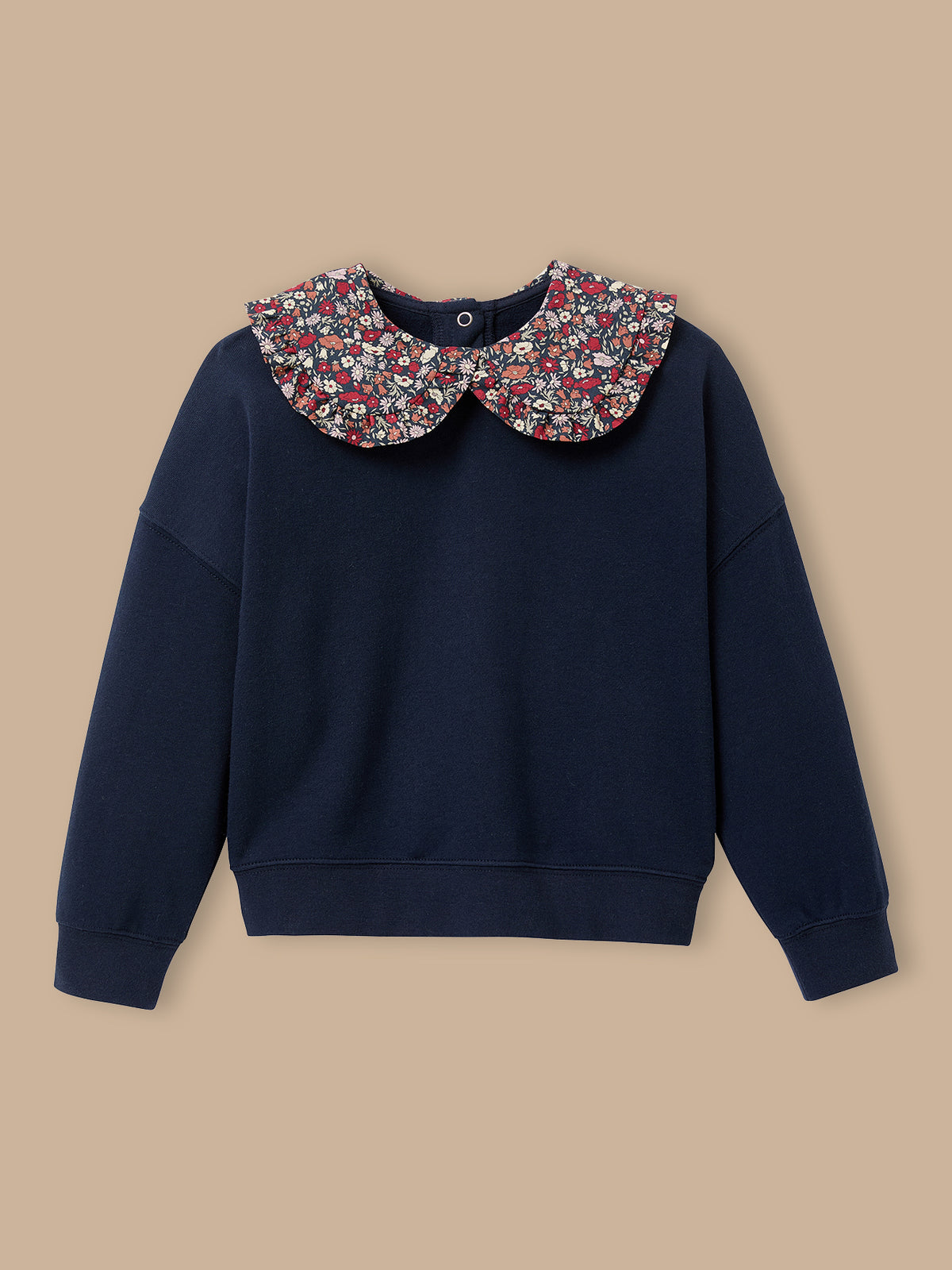 Sweat Fille col Liberty