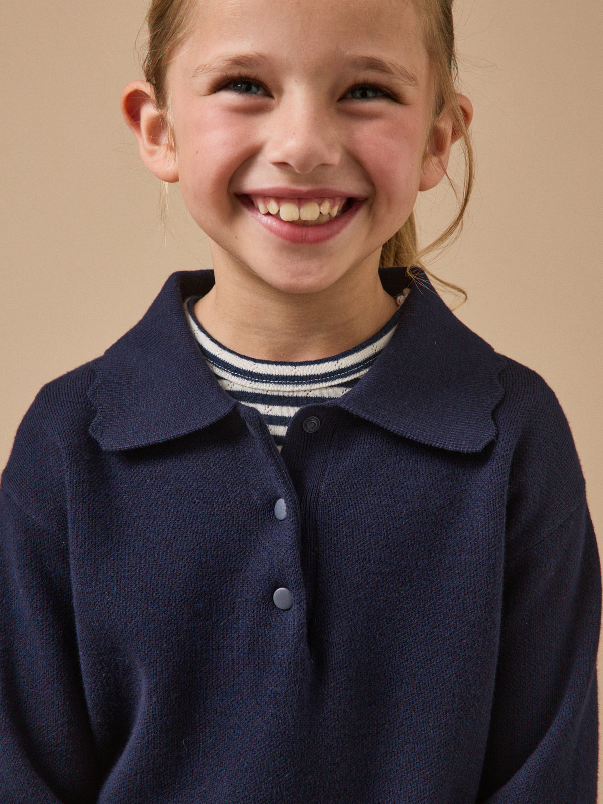 Pull Milano col polo Fille