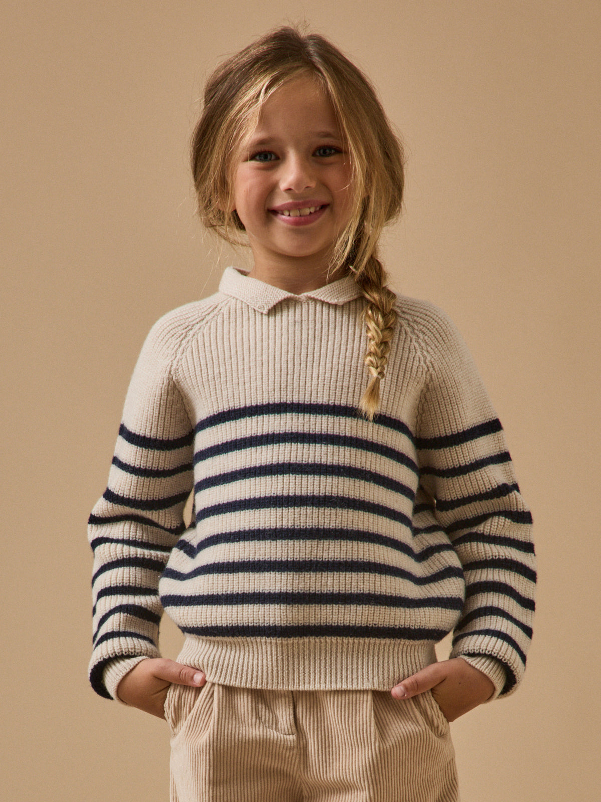 Pull laine mérinos Fille - Cyrillus X les 3 Tricoteurs