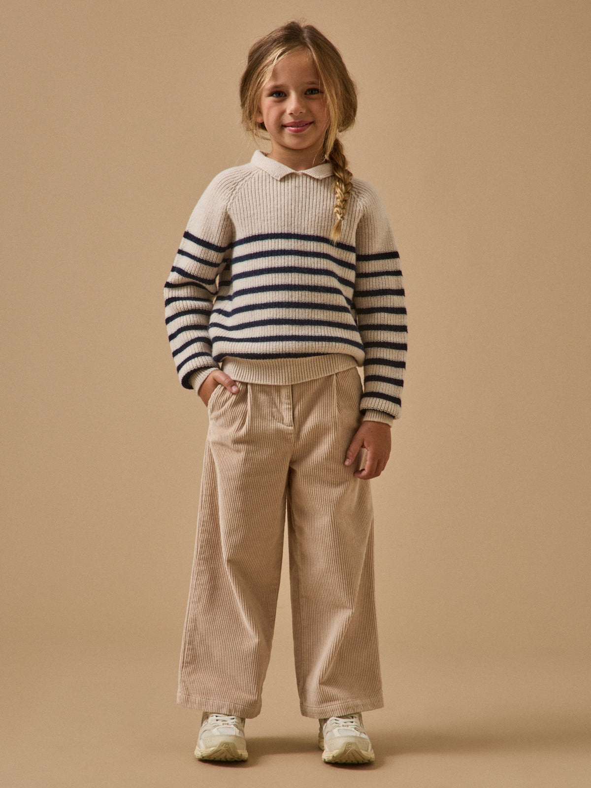 Pull laine mérinos Fille - Cyrillus X les 3 Tricoteurs