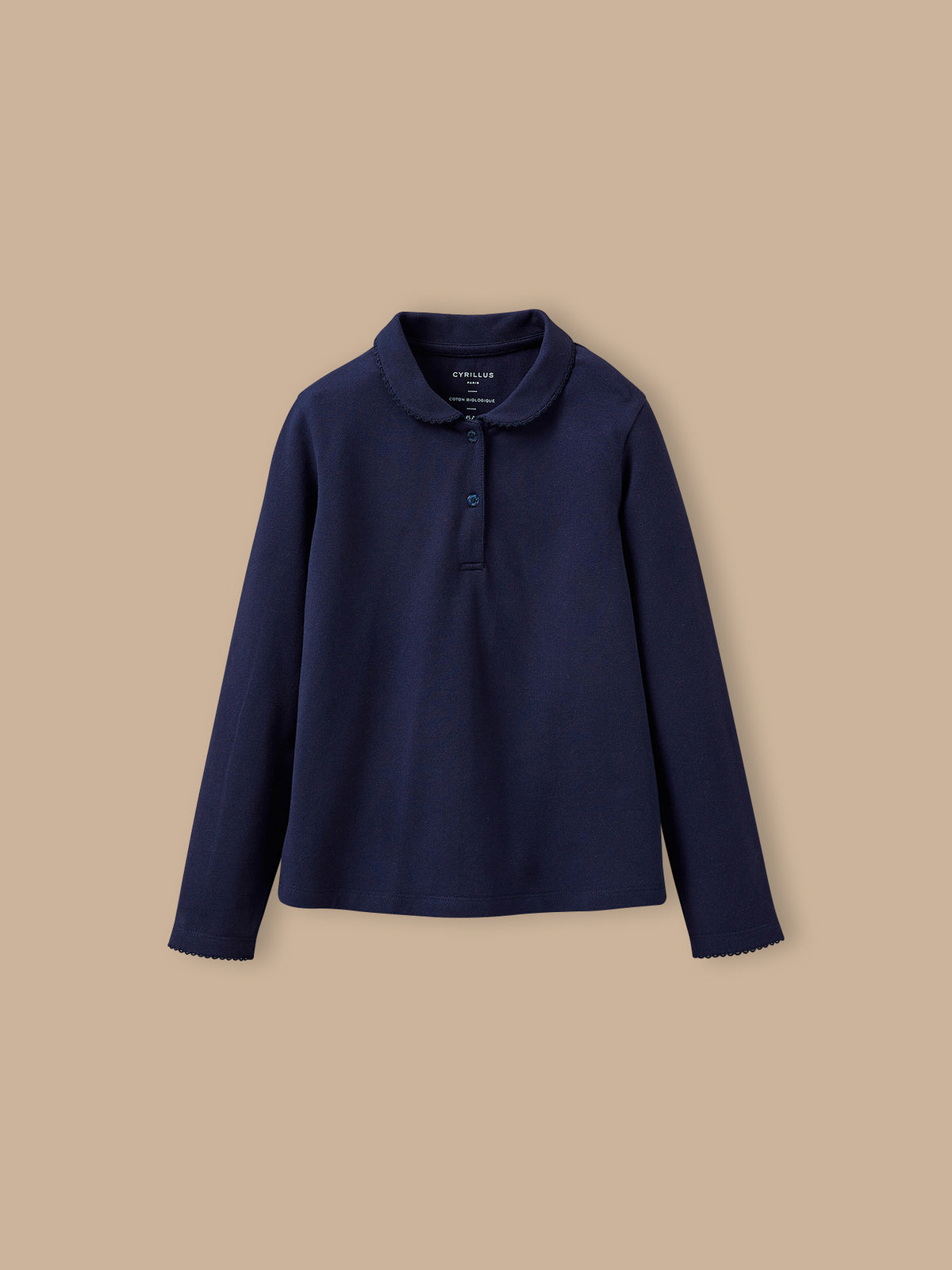 Polo en maille piquée Fille - Coton biologique