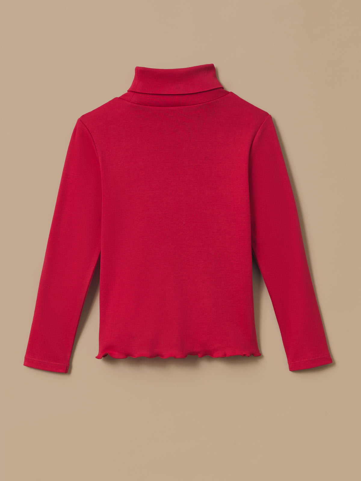 Sous-pull col montant Fille - Coton biologique
