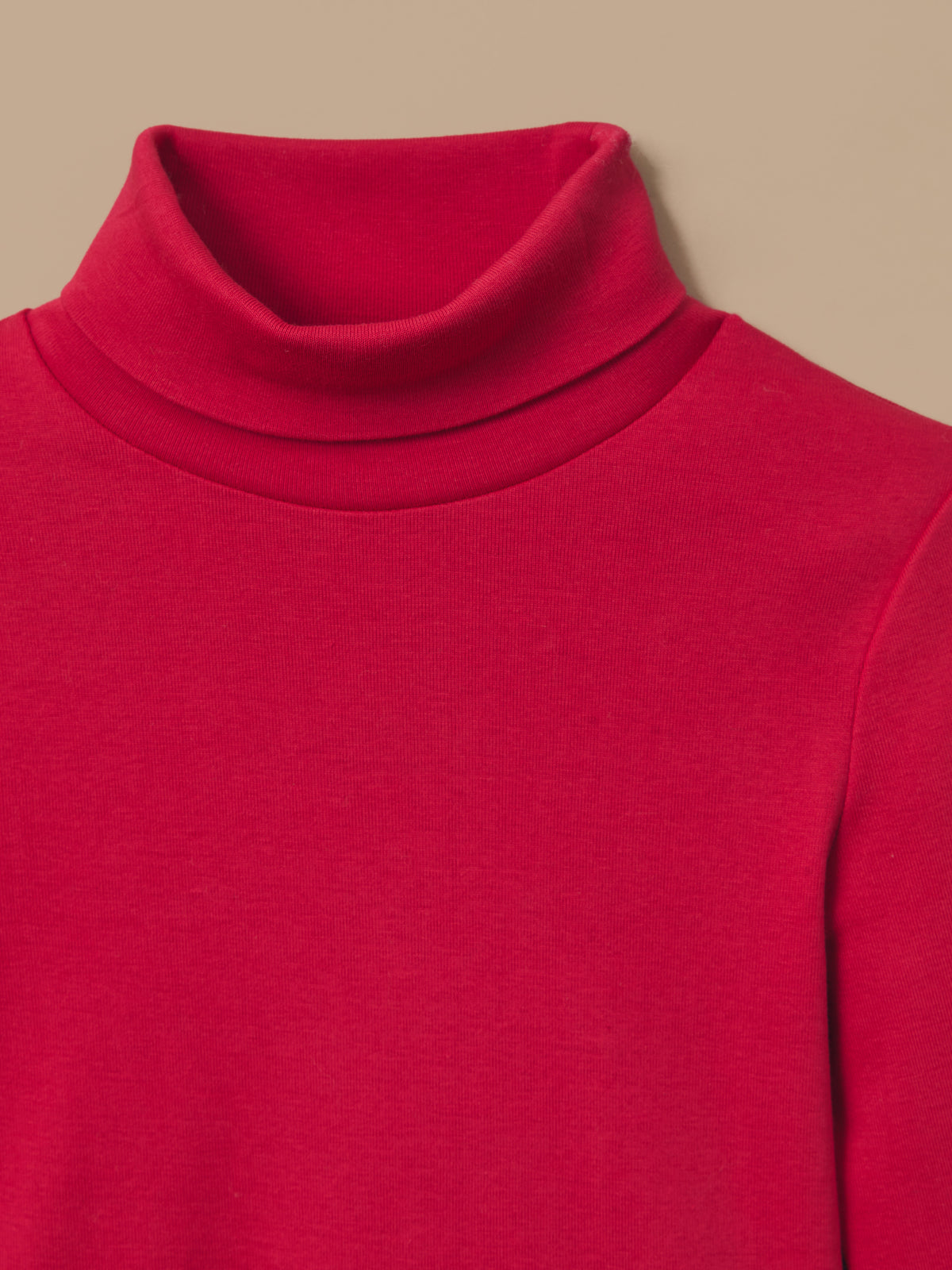 Sous-pull col montant Fille - Coton biologique