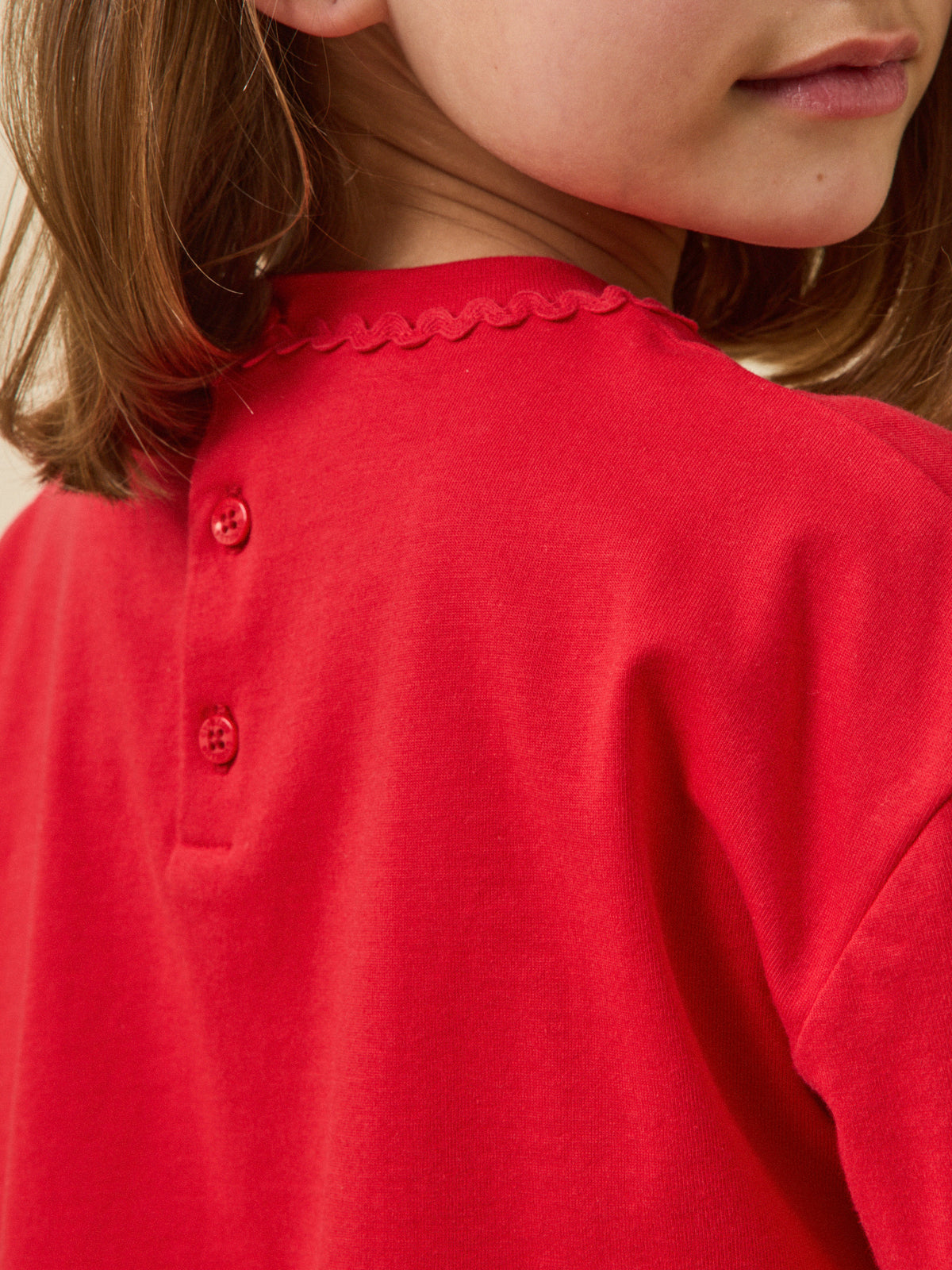 T-shirt Fille en coton biologique - Collection Junior