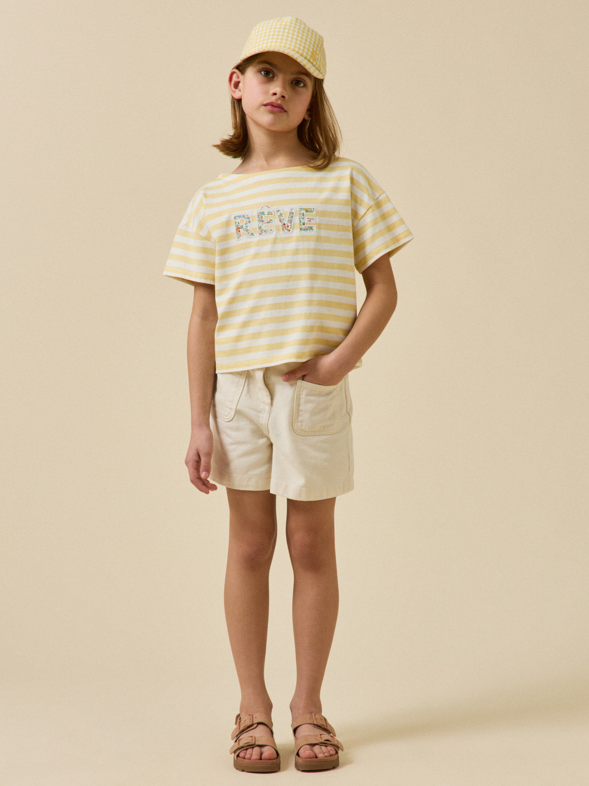 T-shirt message Fille - Collection Junior