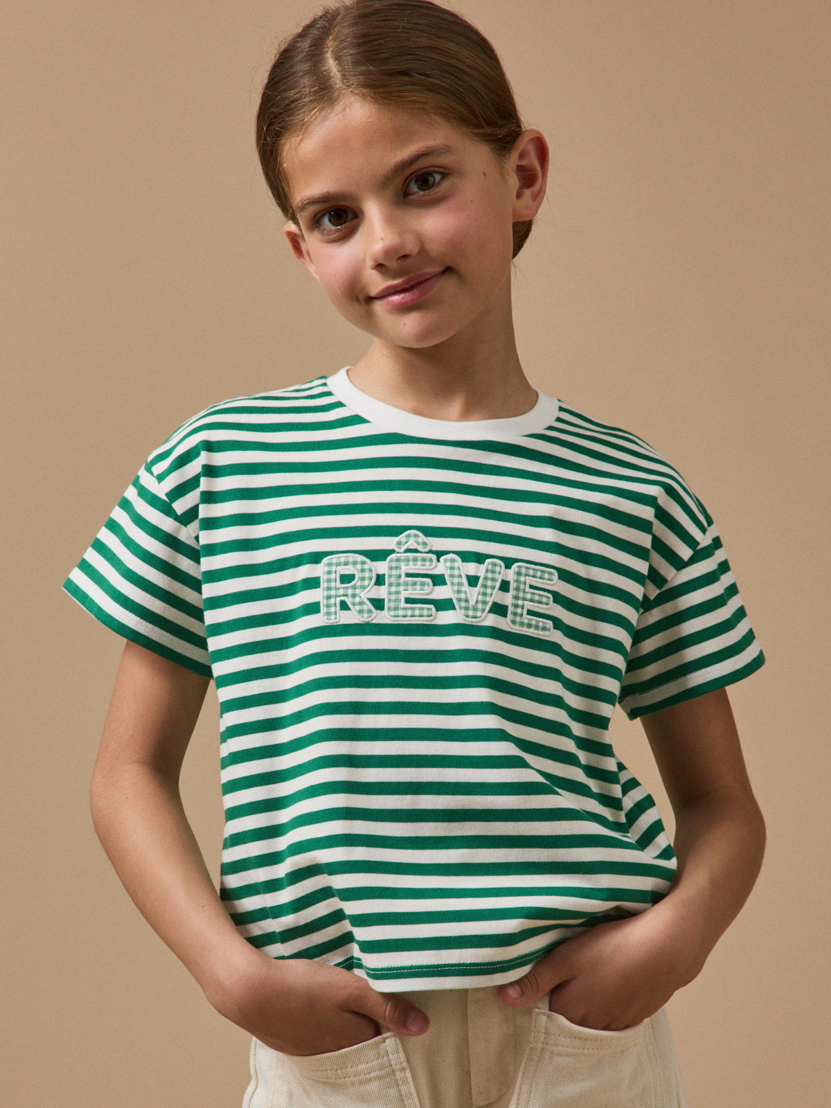 T-Shirt message Fille