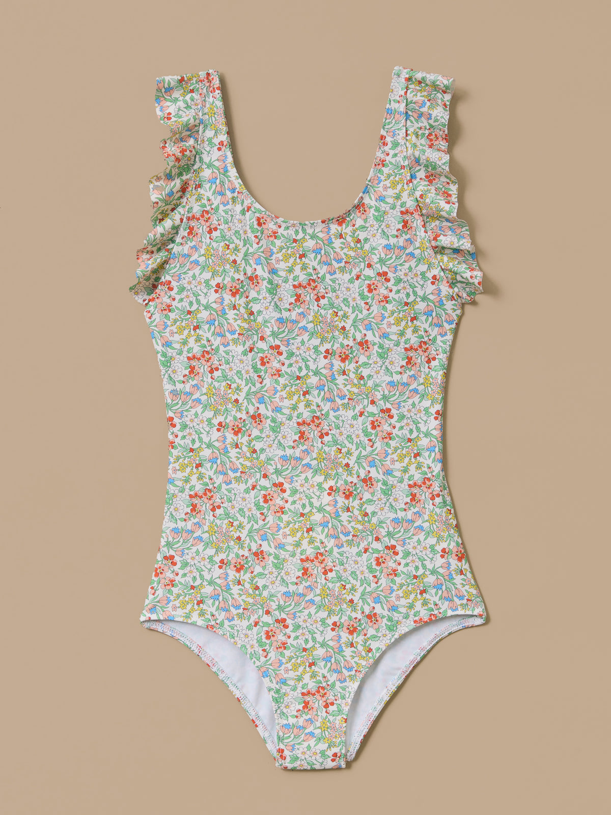 Maillot de bain fille tissu liberty