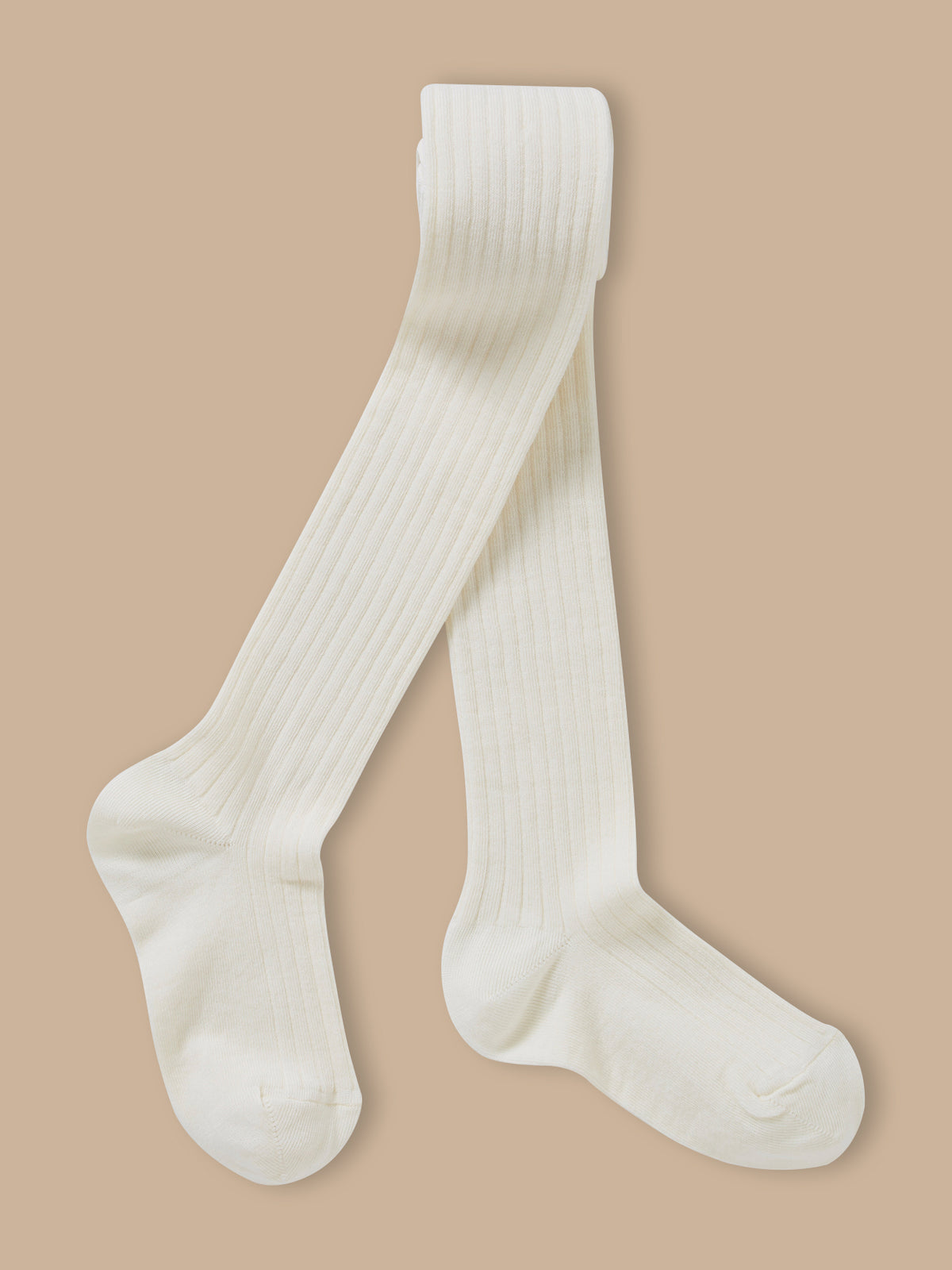 Collants à côtes fille