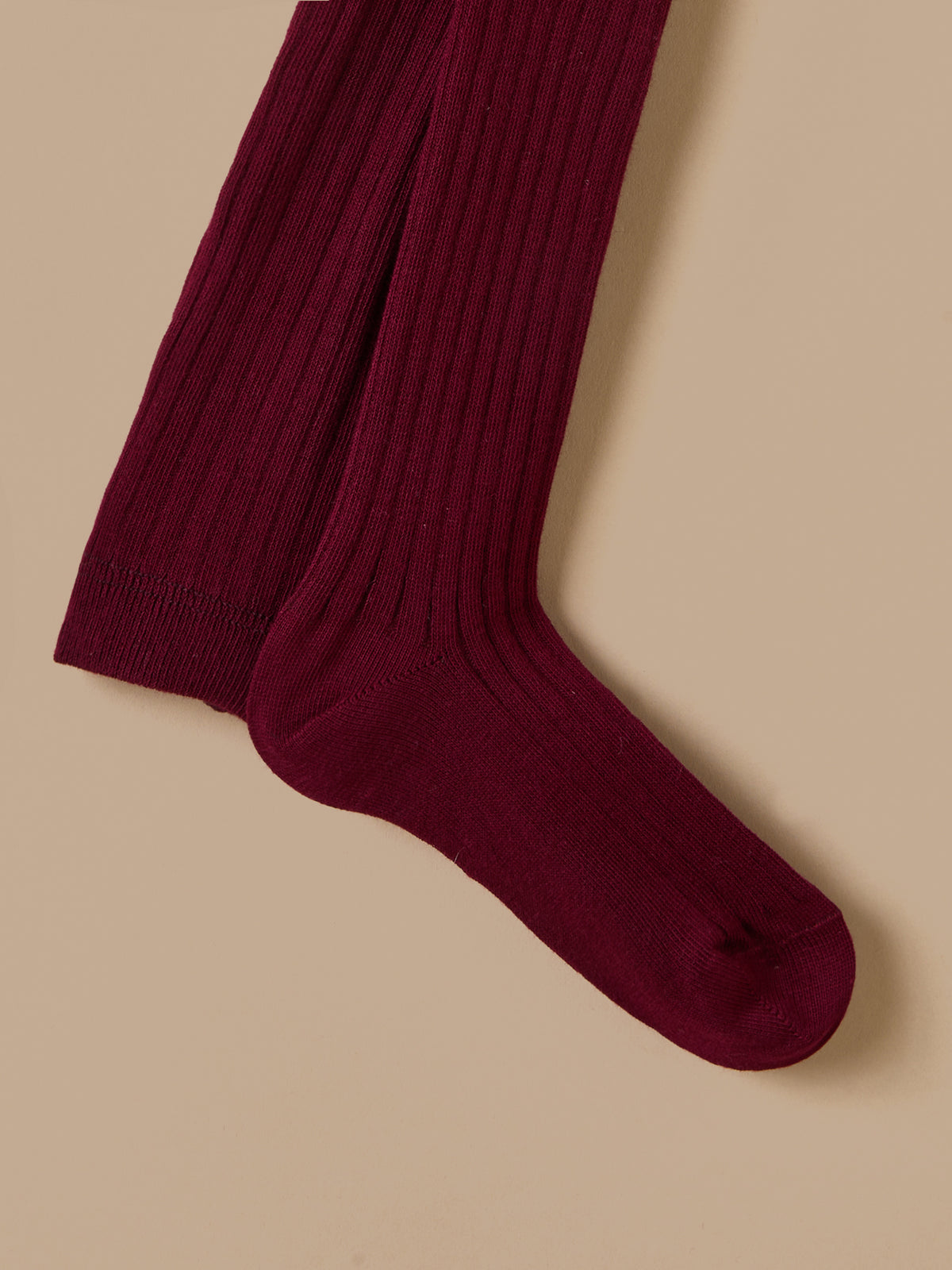 Collants à côtes fille