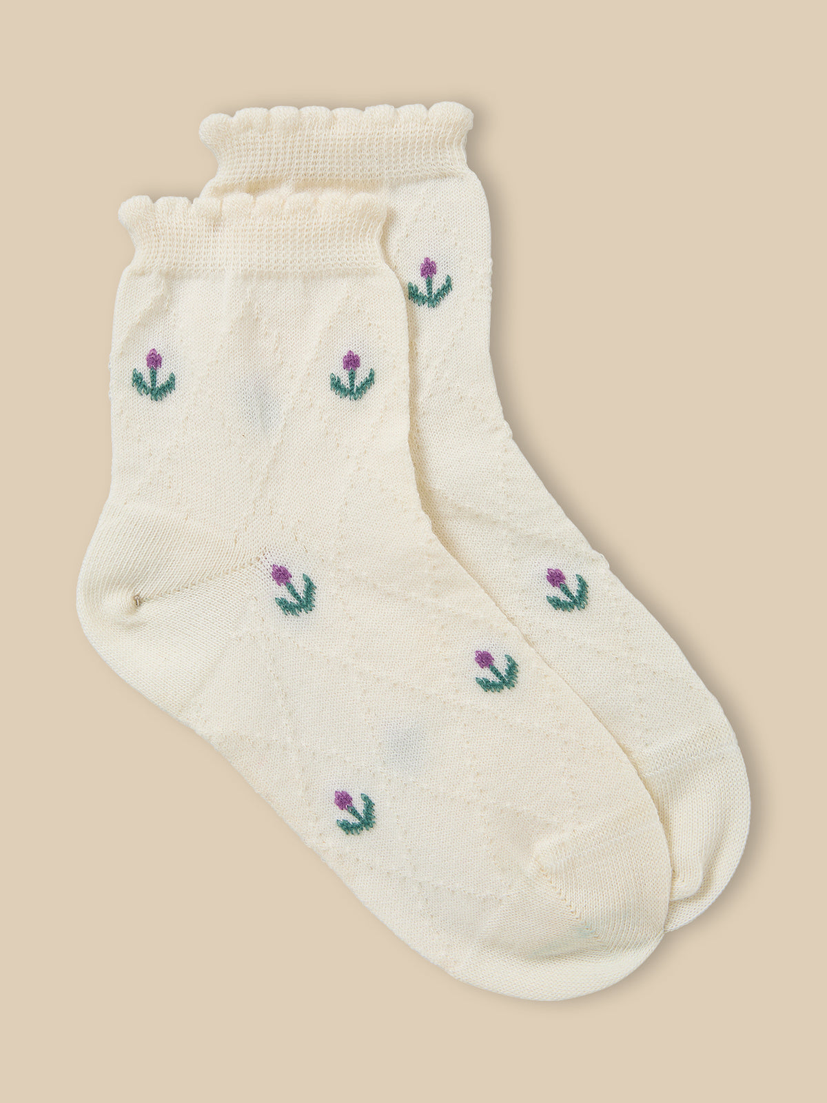 Chaussettes losanges Fille - CYRILLUS X EMILE & IDA