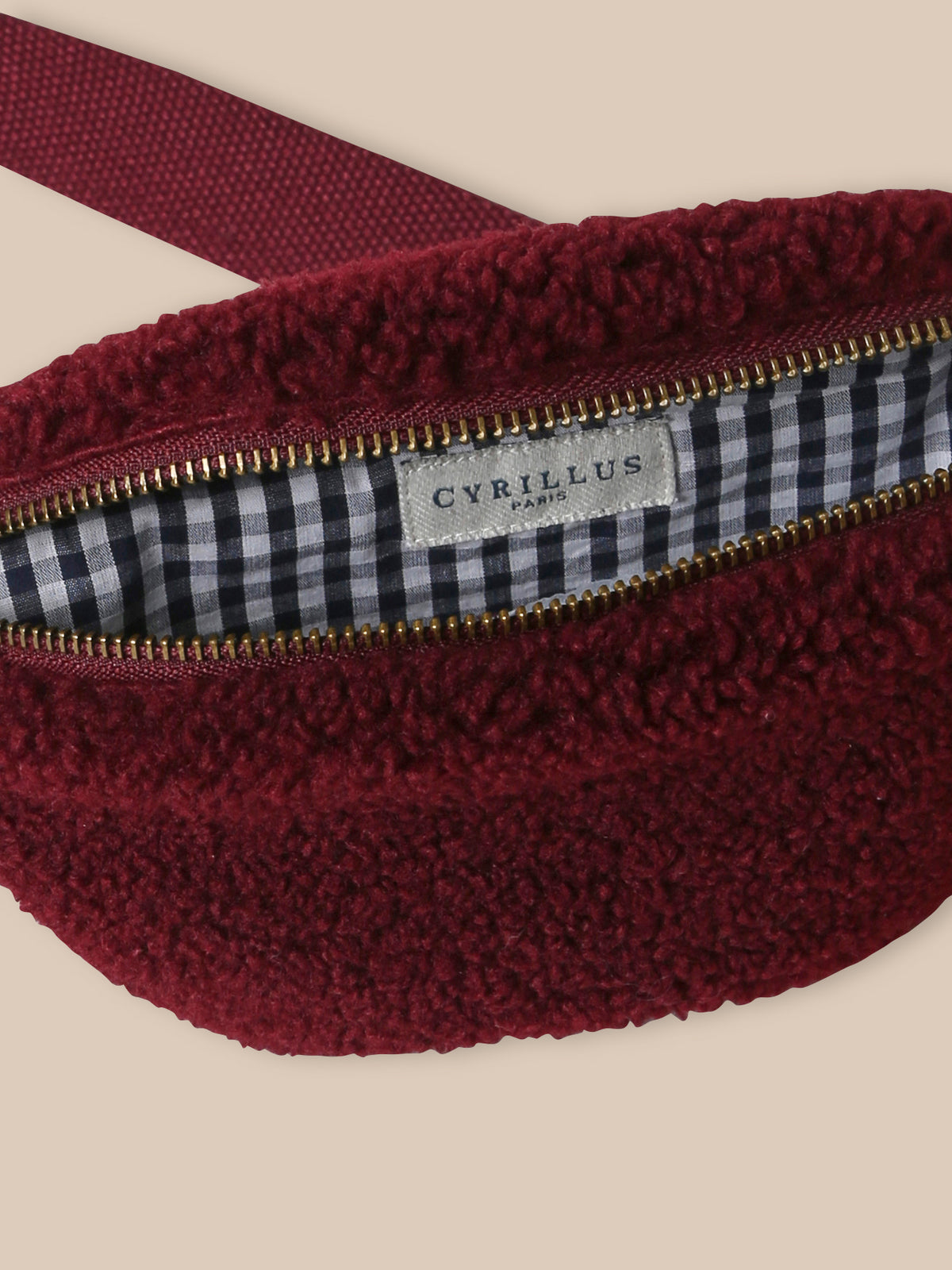 Sac banane en sherpa fille
