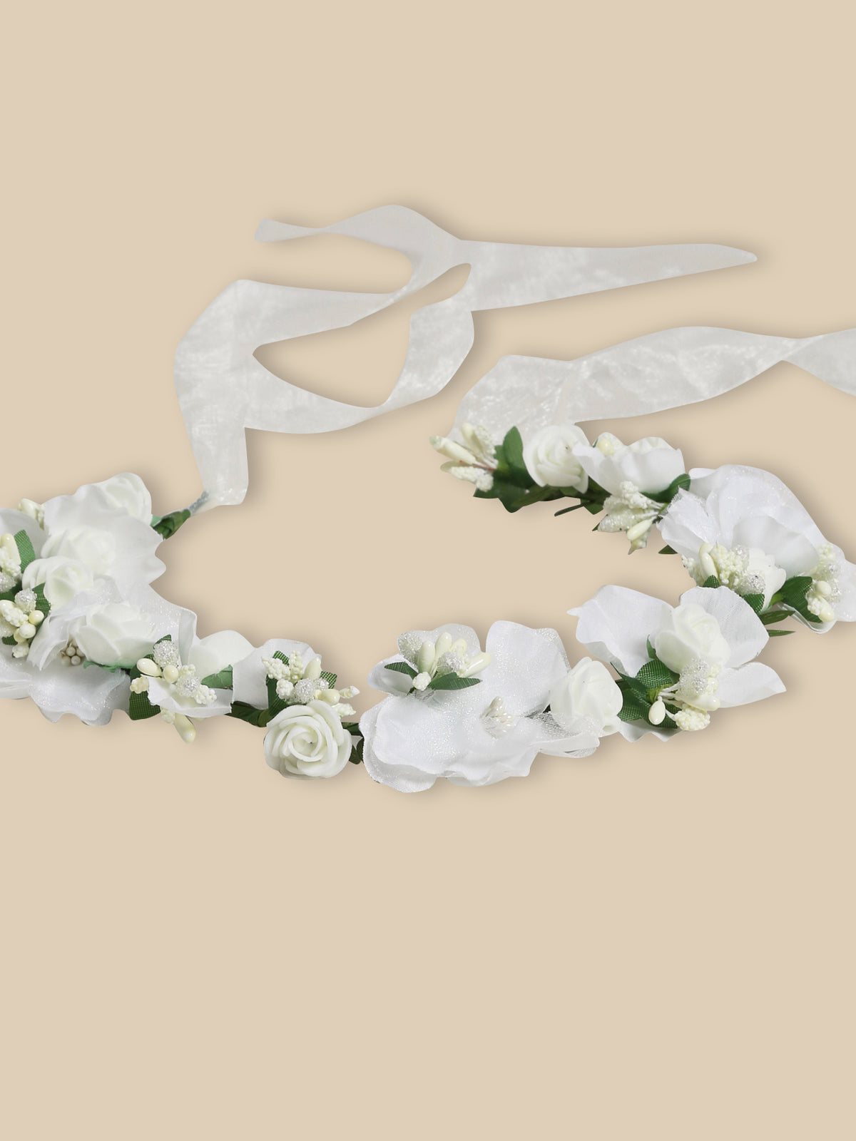 Couronne de fleurs Fille