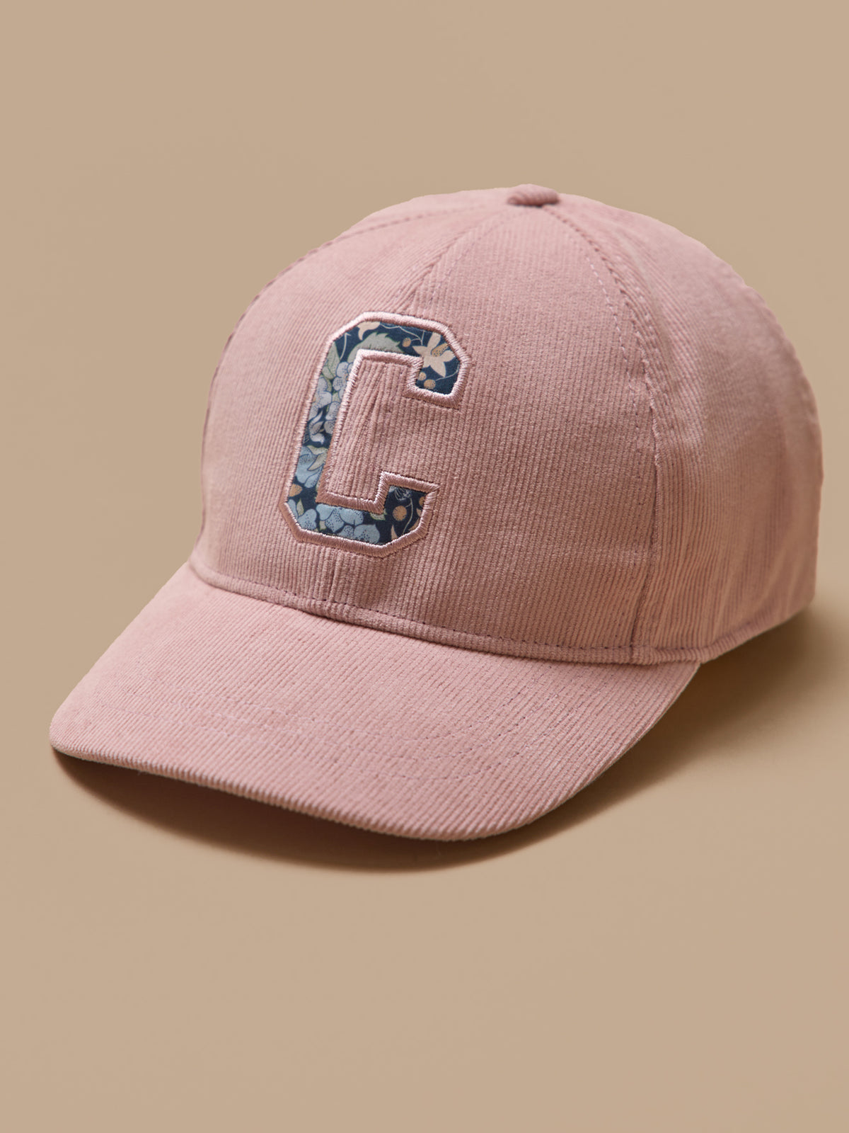 Casquette velours fille