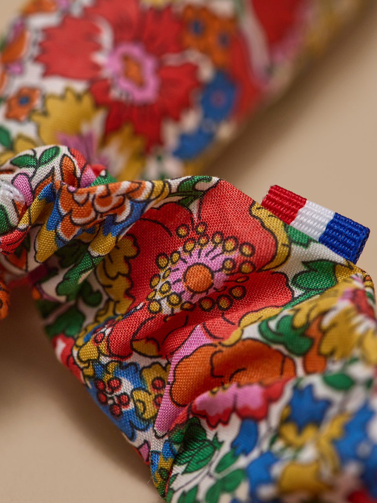 Chouchou en tissu Liberty par lot de 2