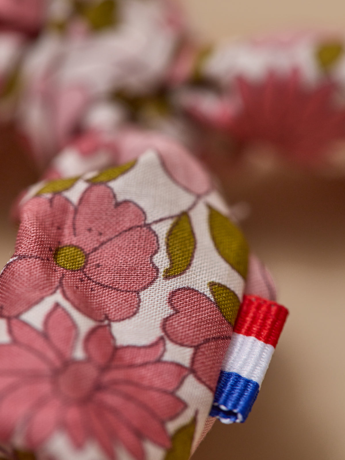 Chouchou en tissu Liberty par lot de 2