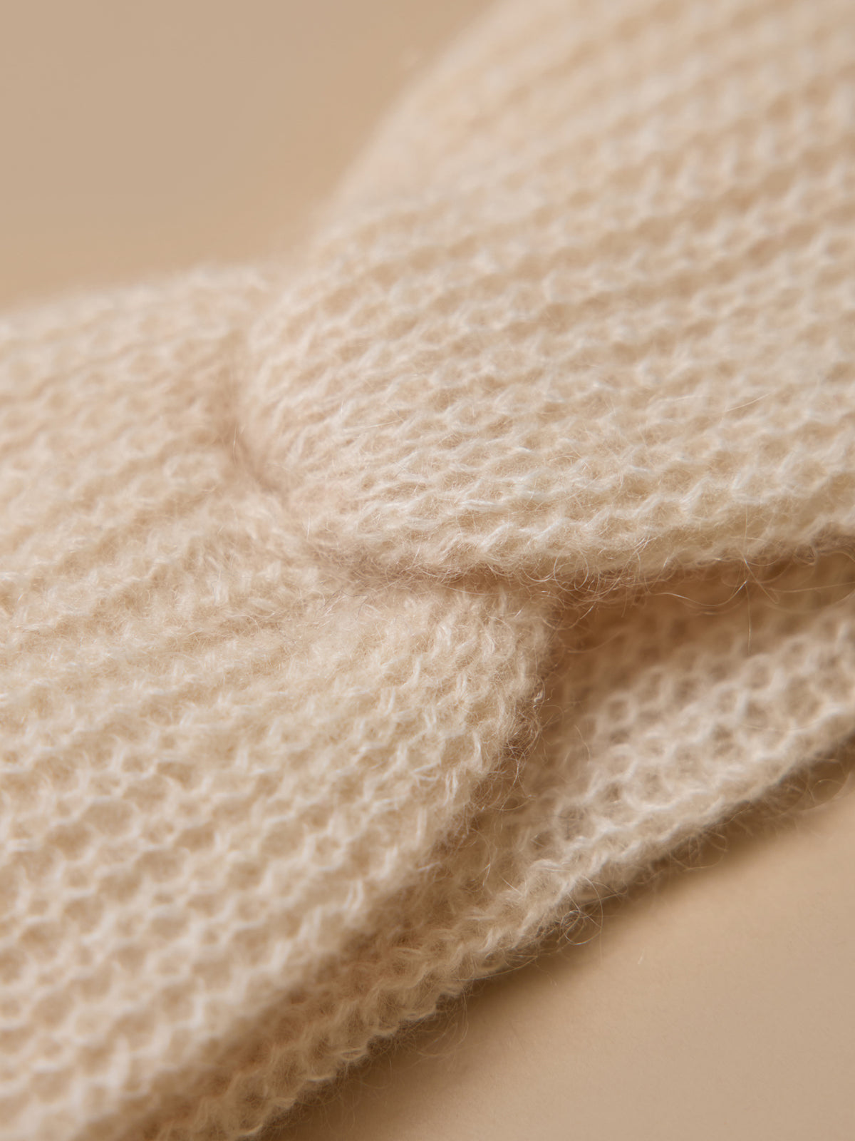 Headband fille en maille perlée