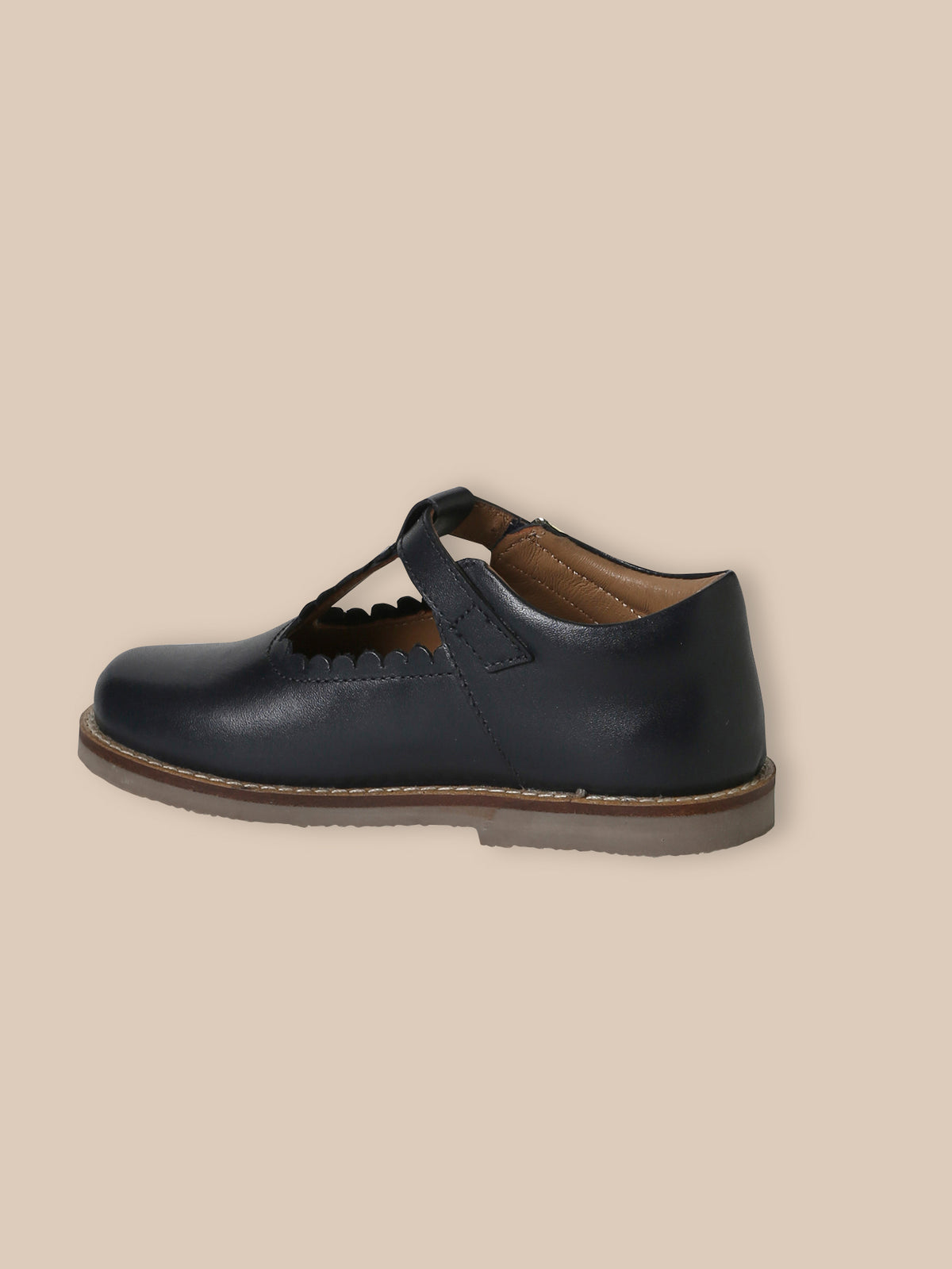 Salomés en cuir fille