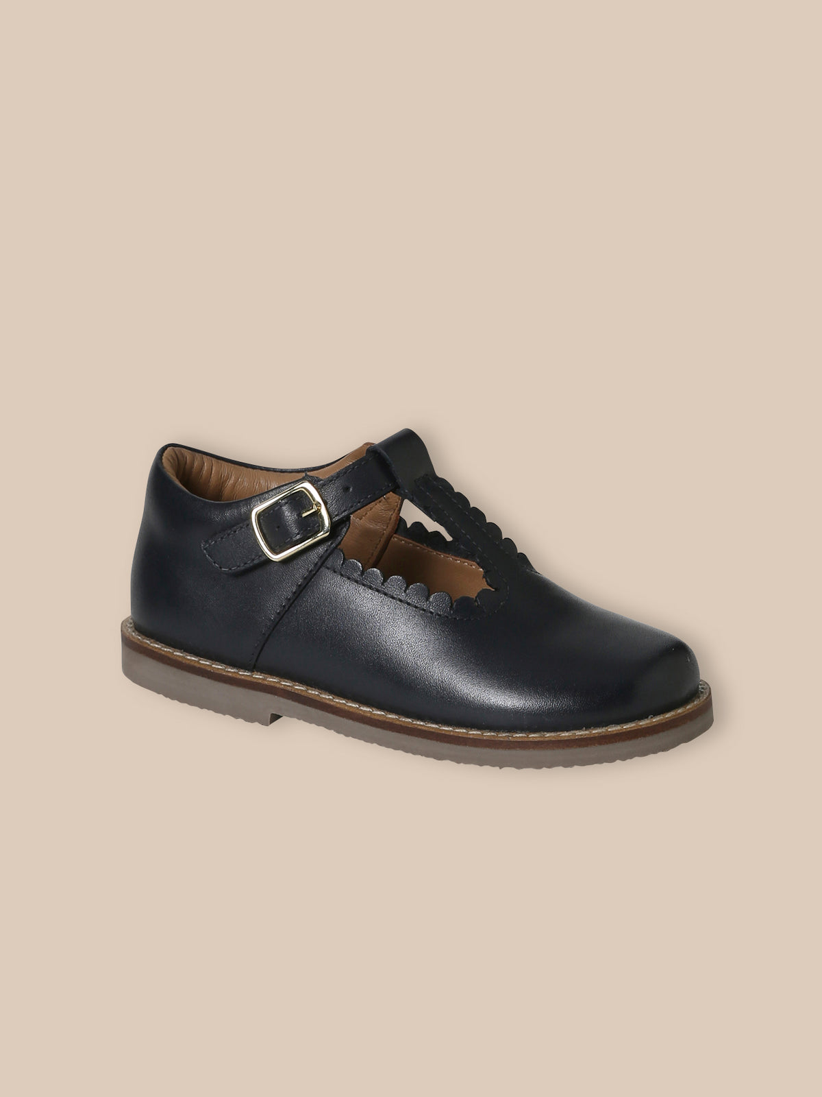 Salomés en cuir fille