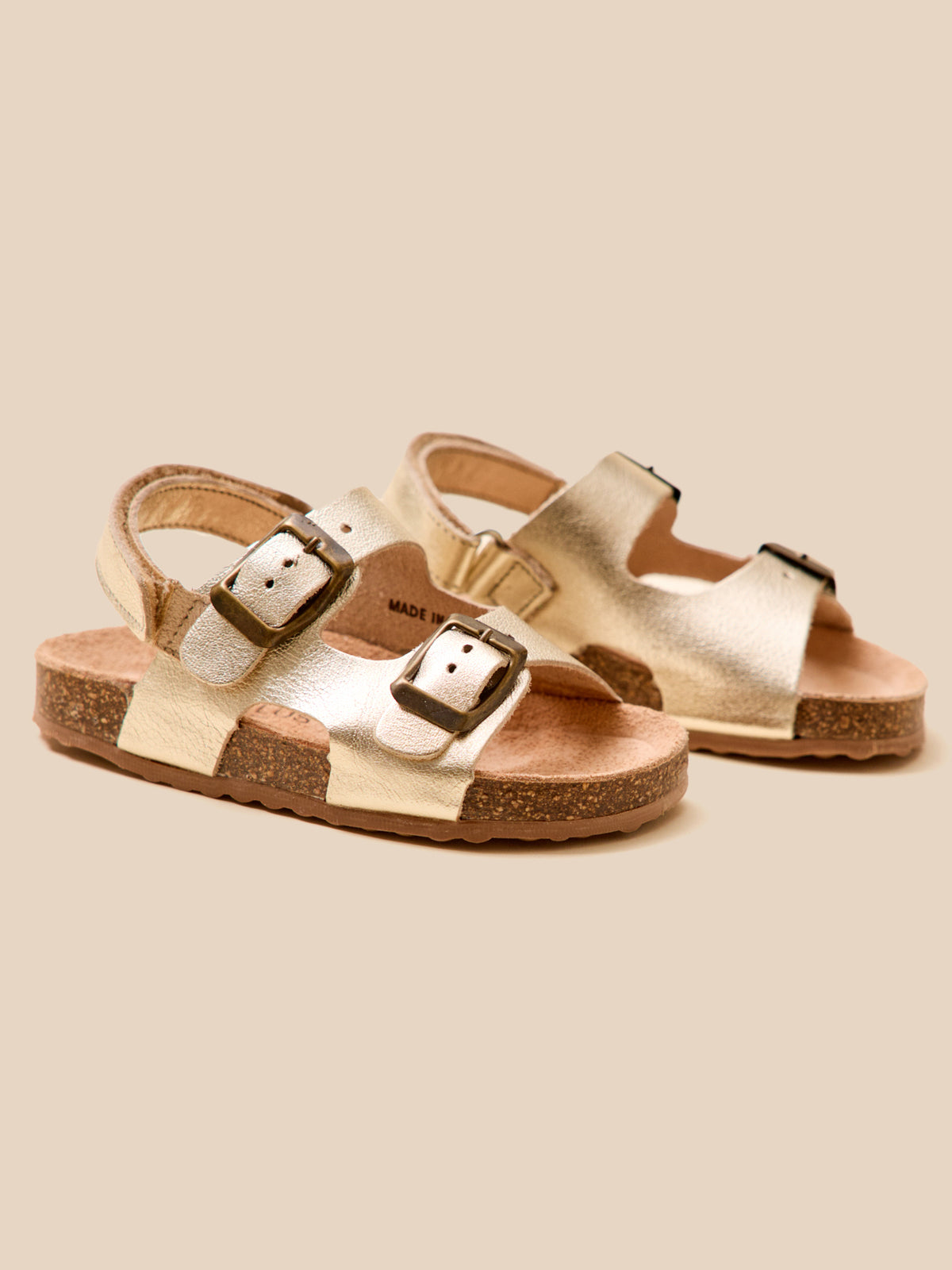 Sandales en cuir Fille