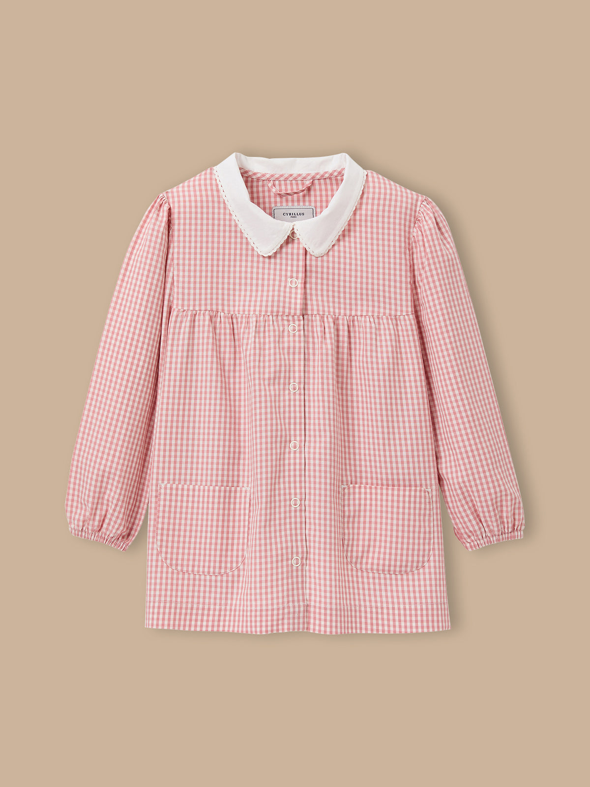 Tablier fille Vichy