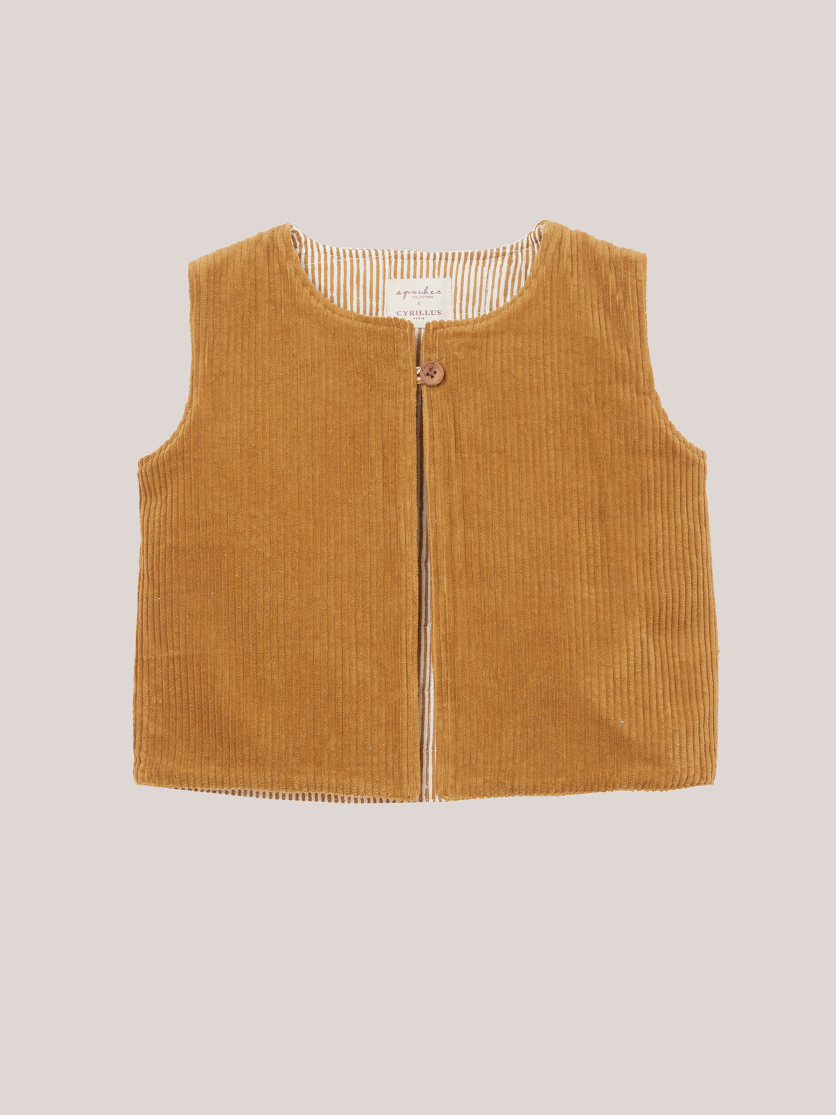 Gilet réversible enfant Sakari - Cyrillus X Apaches Collections