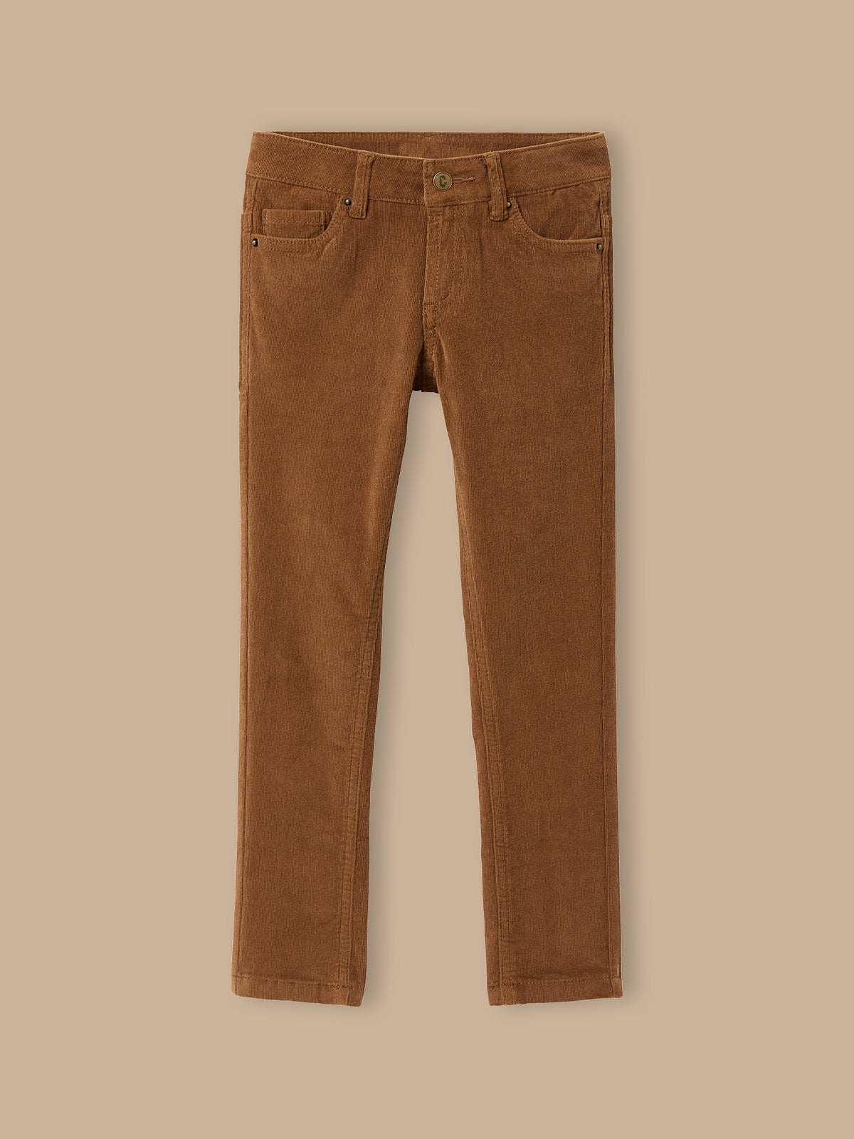 Slim en velours Garçon