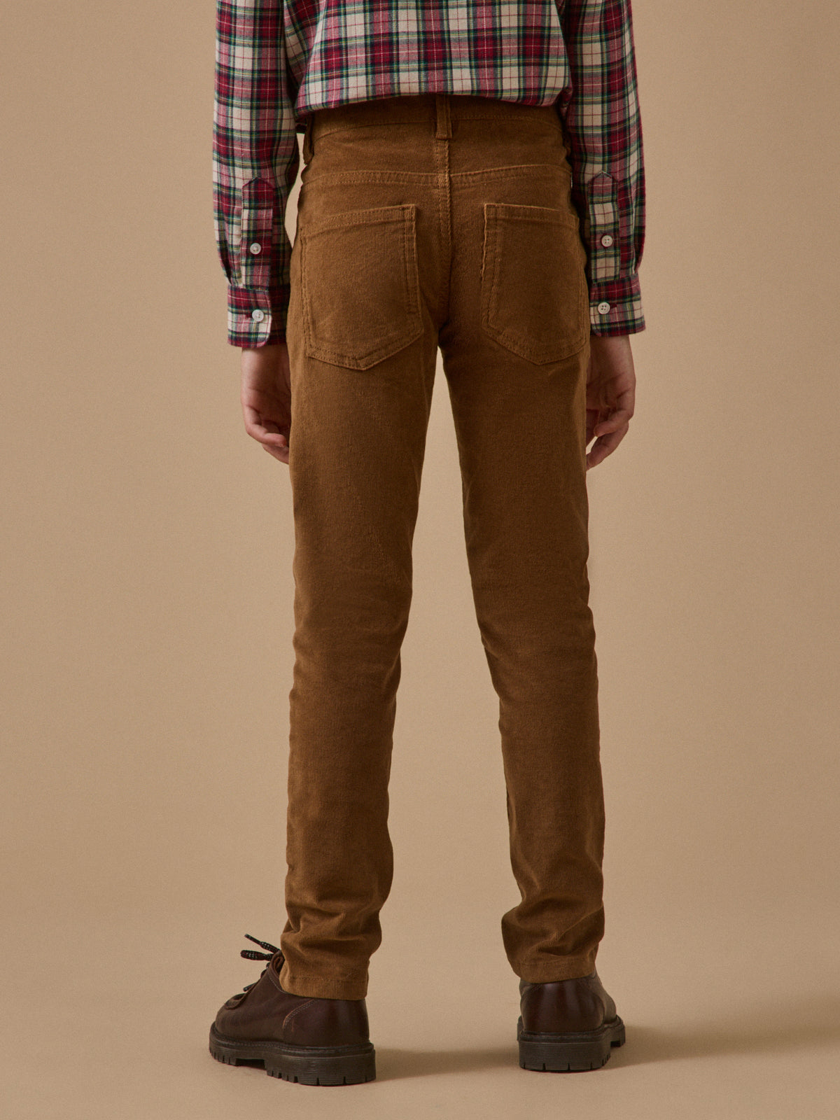 Slim en velours Garçon