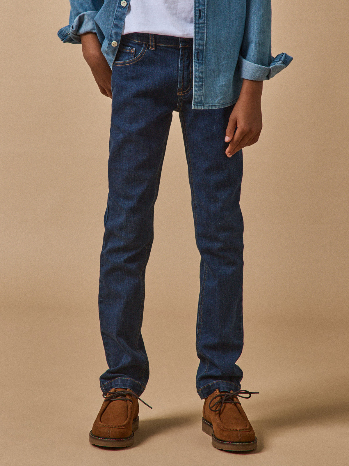 Jean coupe slim garçon