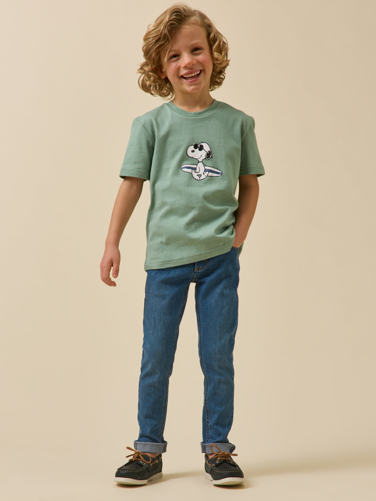 Jean coupe slim garçon