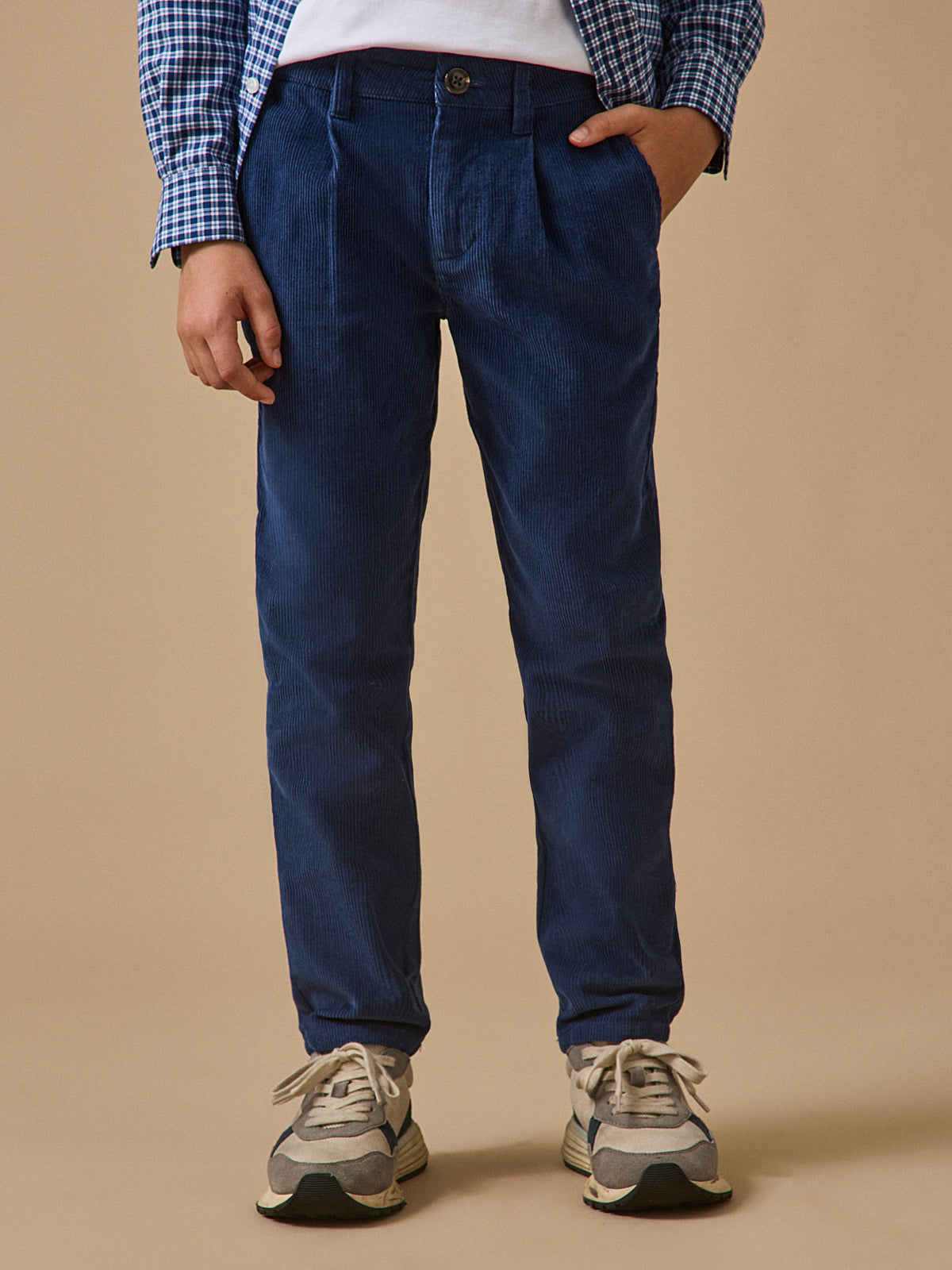 Pantalon Chino Garçon en velours