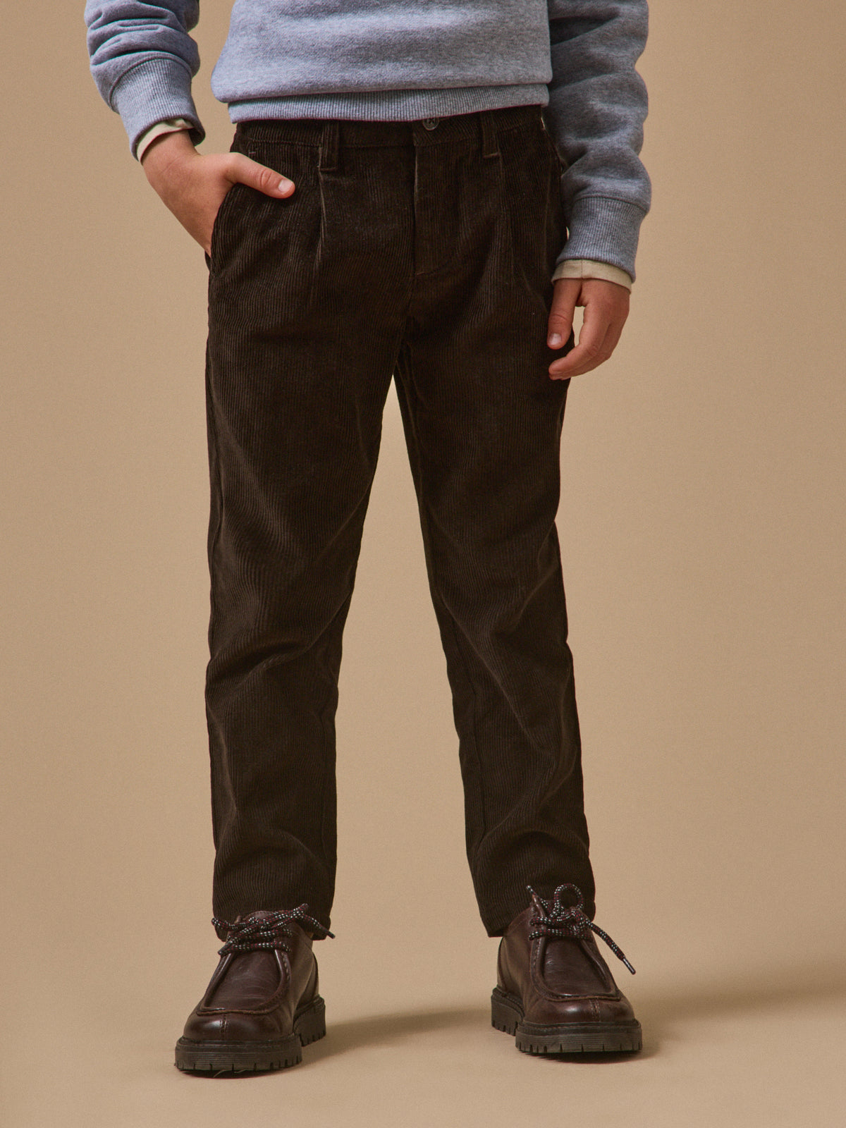 Pantalon Chino Garçon en velours