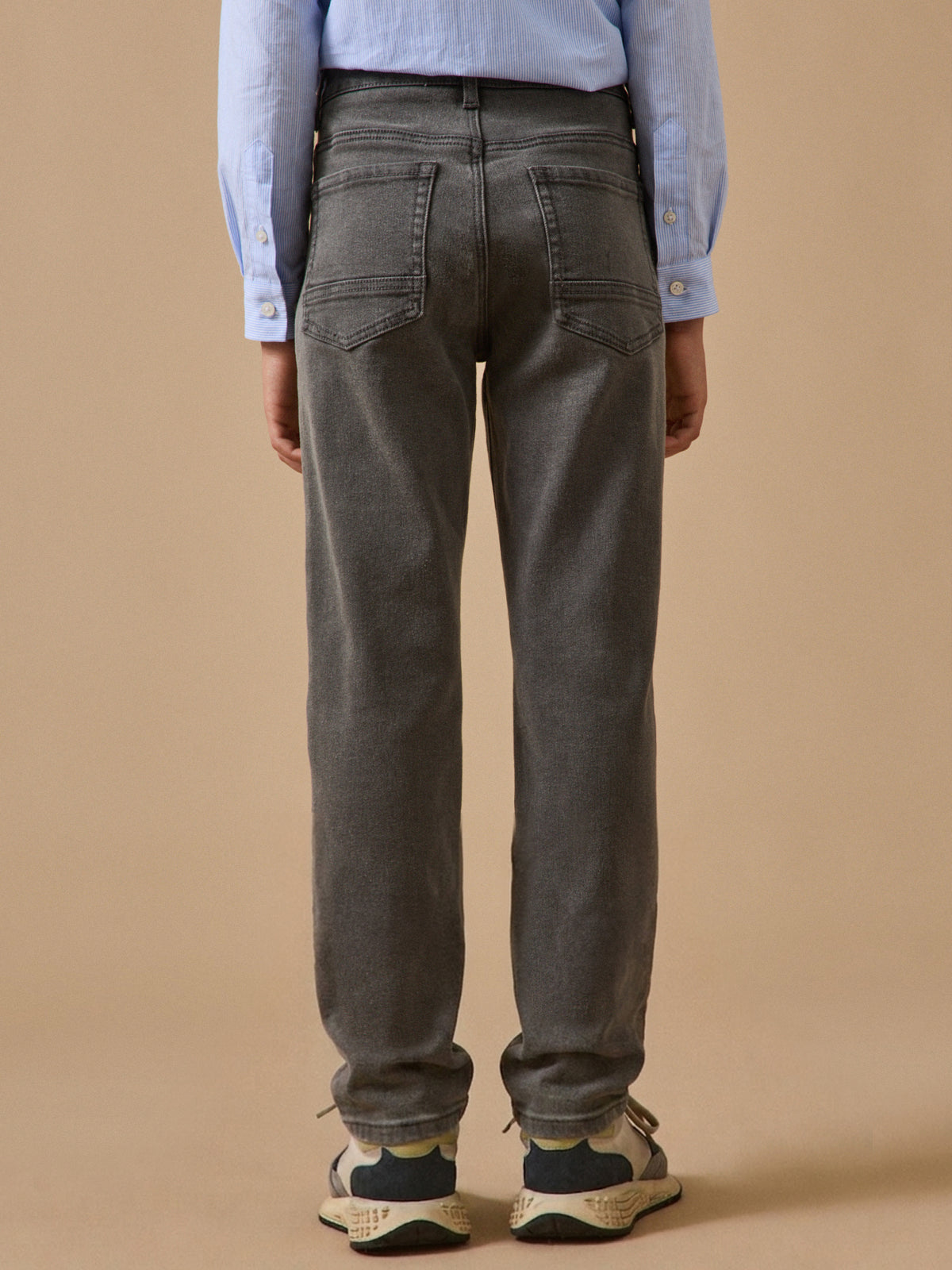 Pantalon relax en denim Garçon