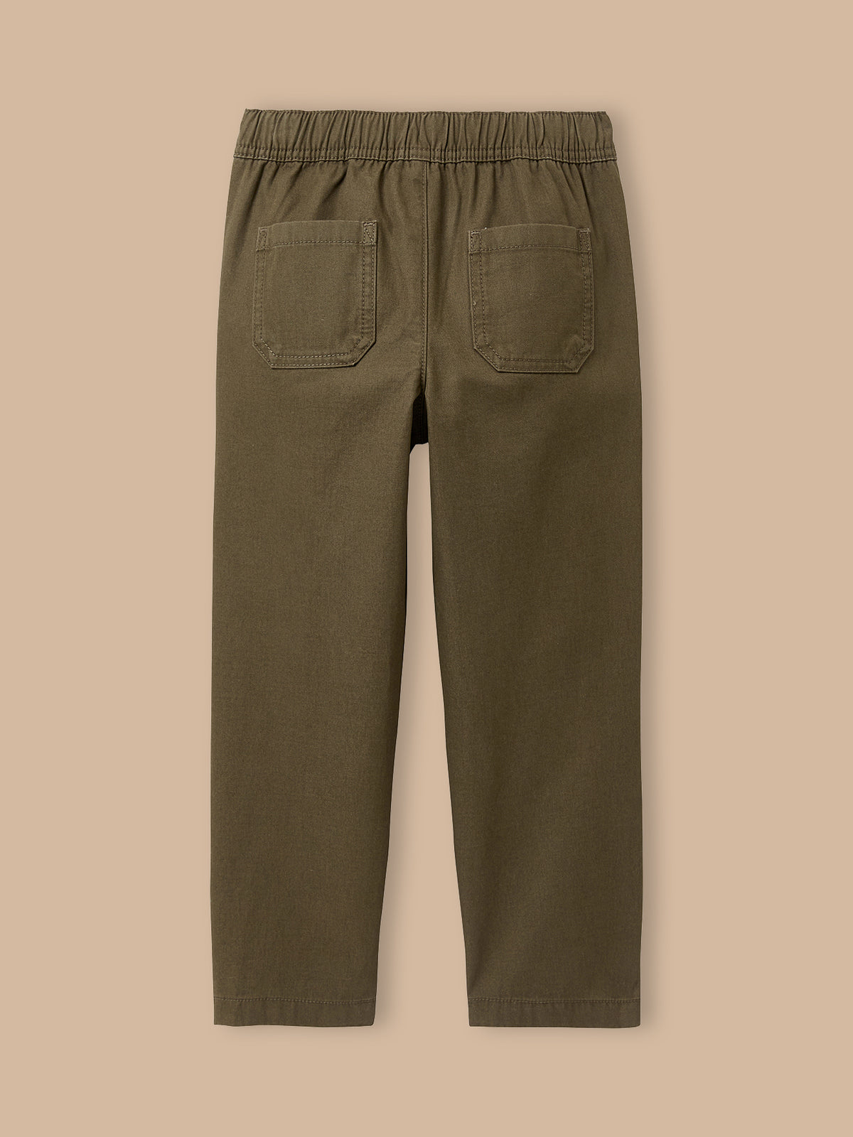 Pantalon relax en twill Garçon