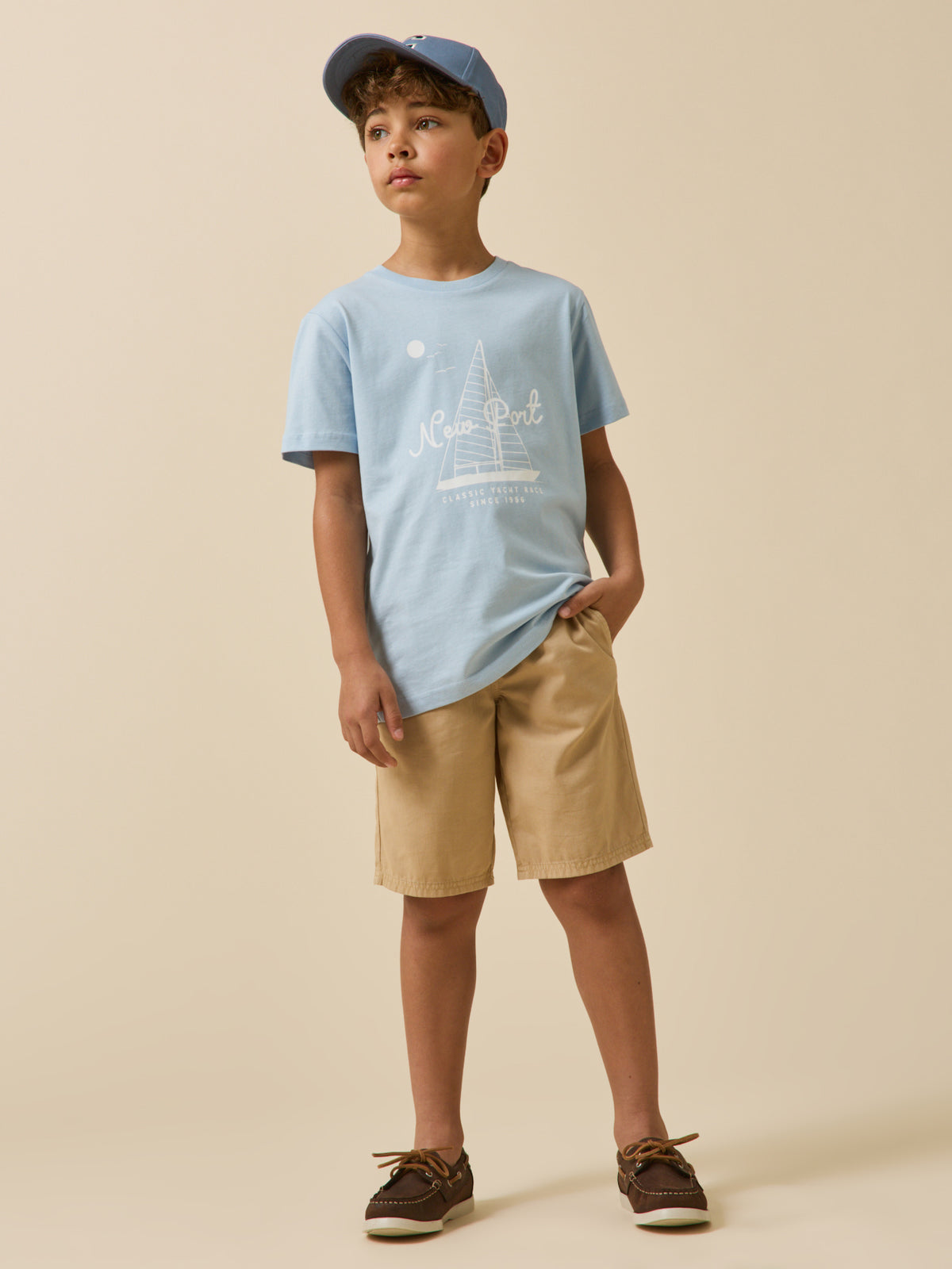 Bermuda taille élastiquée Garçon