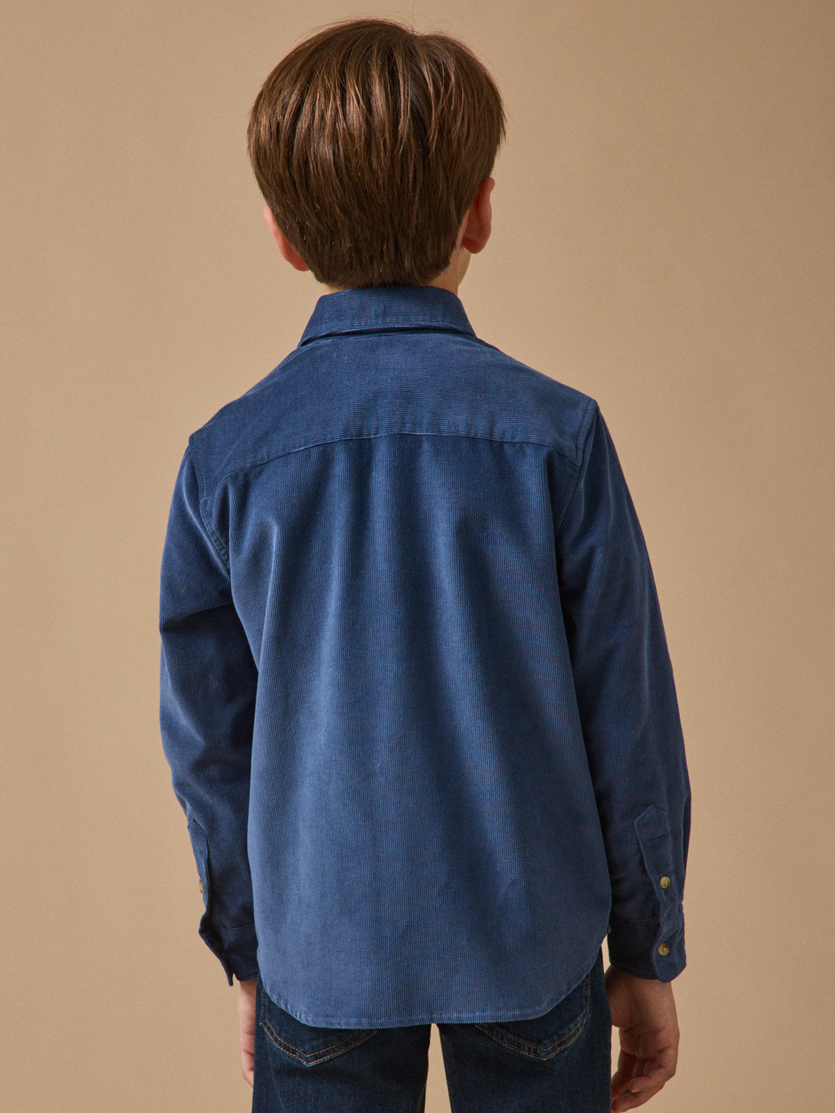 Chemise en velours Garçon