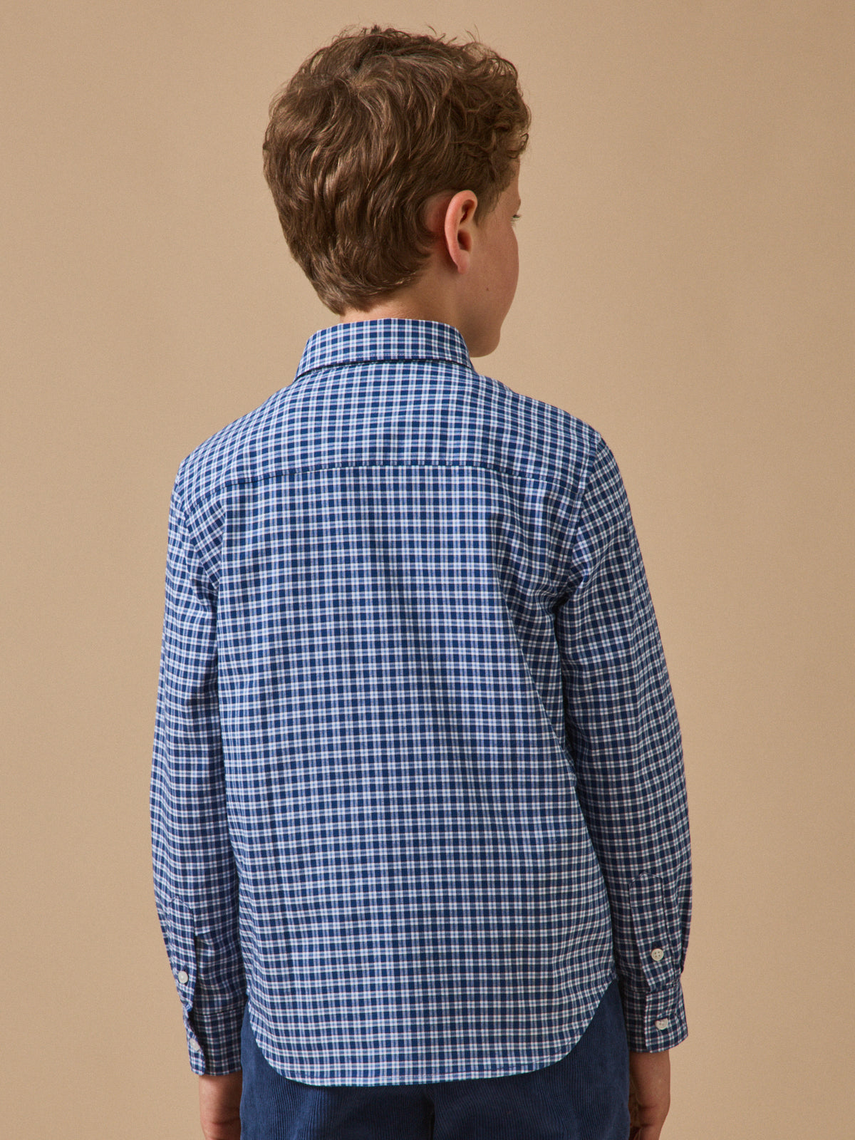 Chemise à carreaux Garçon
