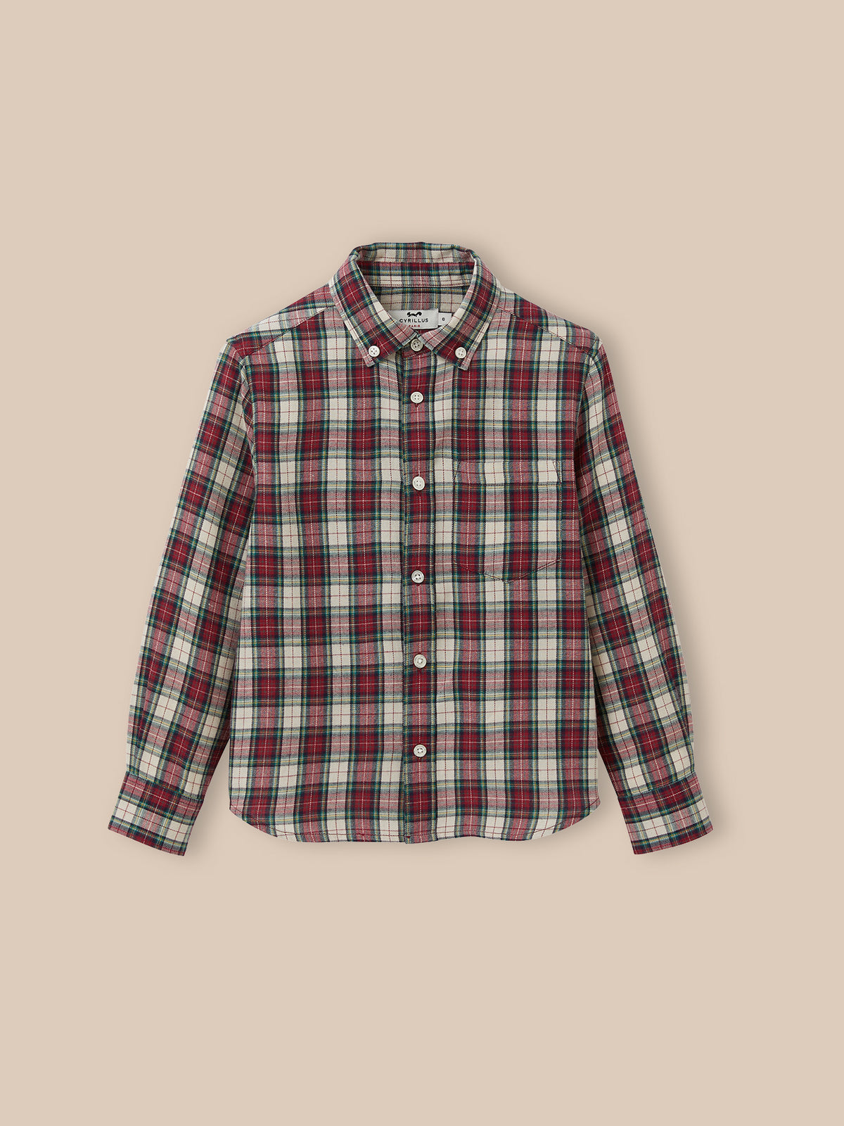 Chemise flanelisée garçon