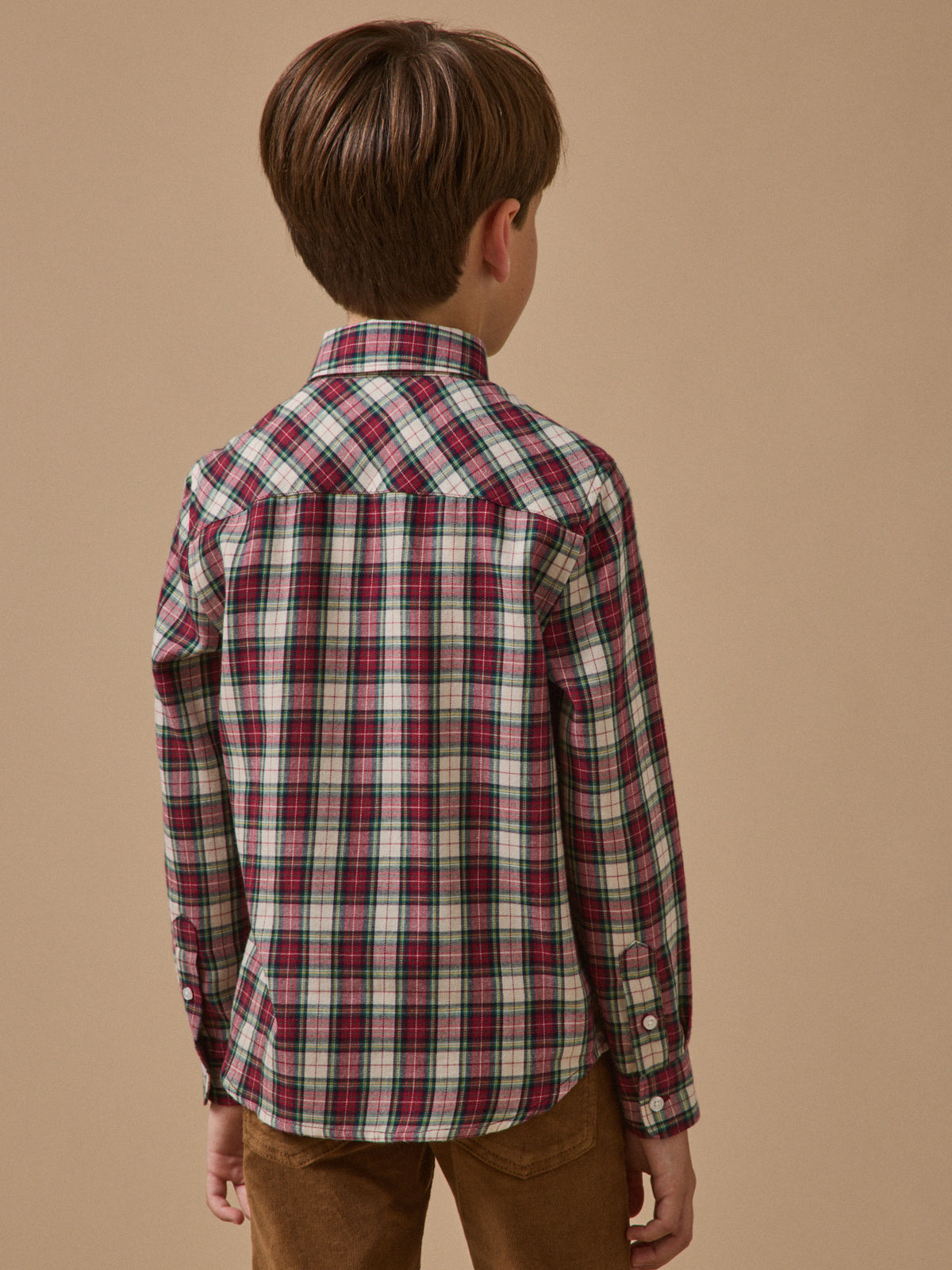 Chemise flanelisée garçon