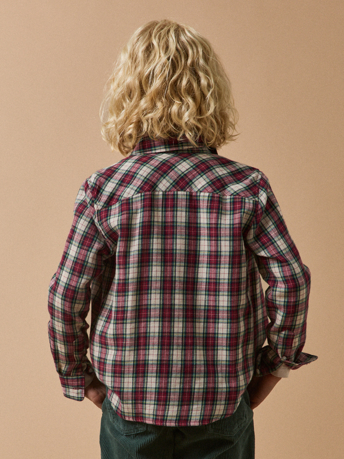 Chemise flanelisée garçon